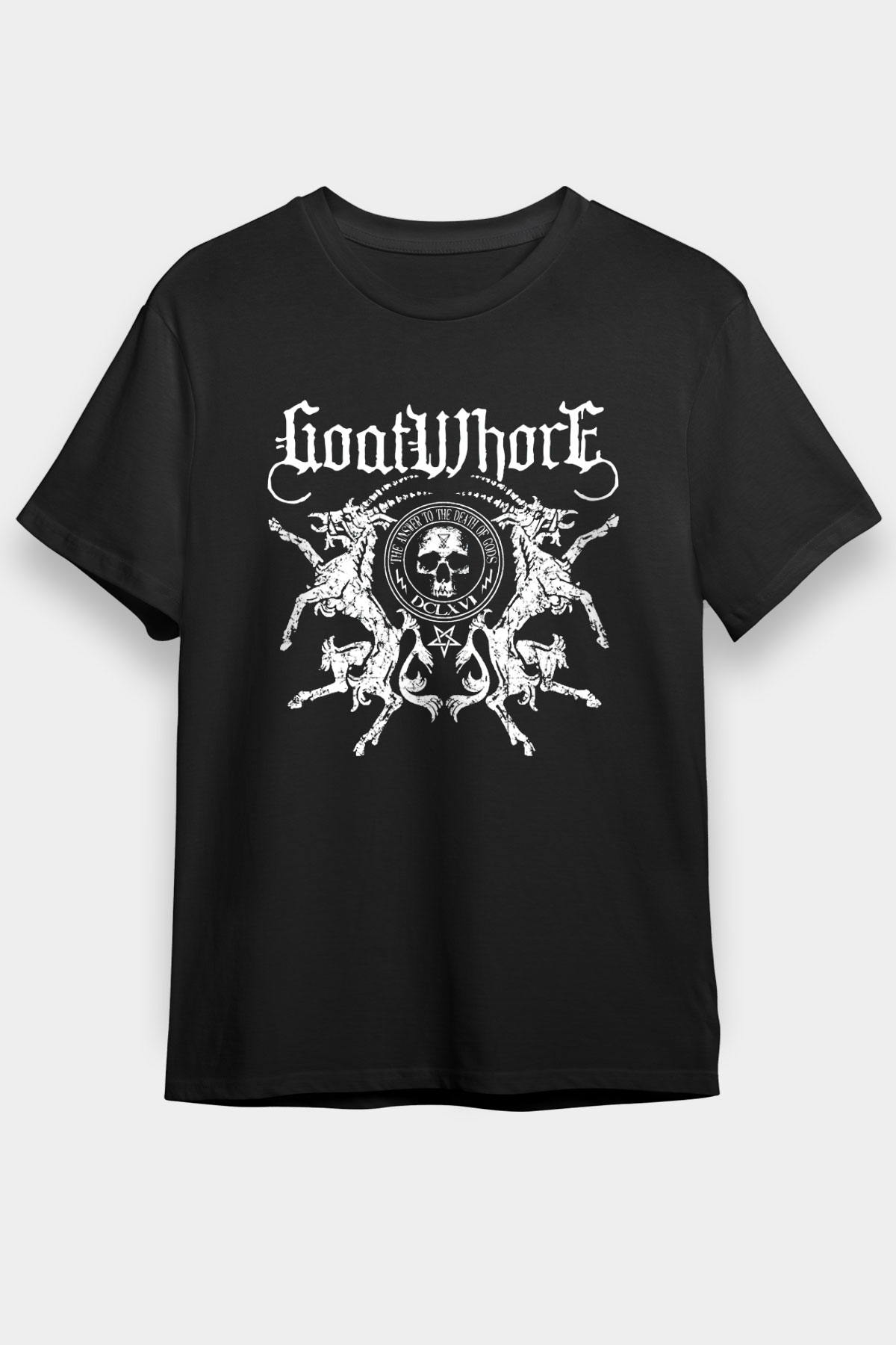 Goatwhore Siyah Unisex Tişört T-Shirt - TişörtFabrikası