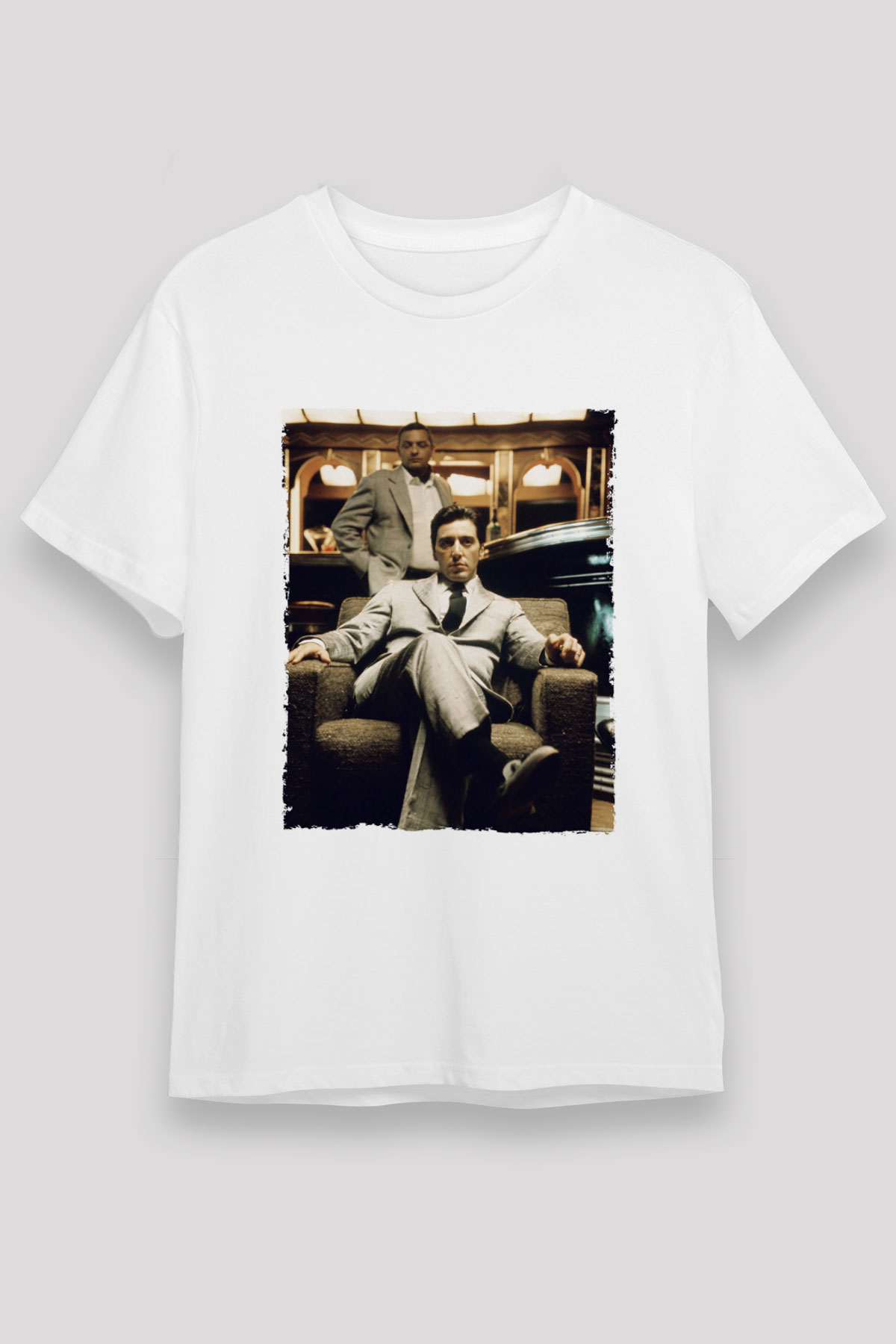 Godfather Beyaz Unisex Tişört T-Shirt