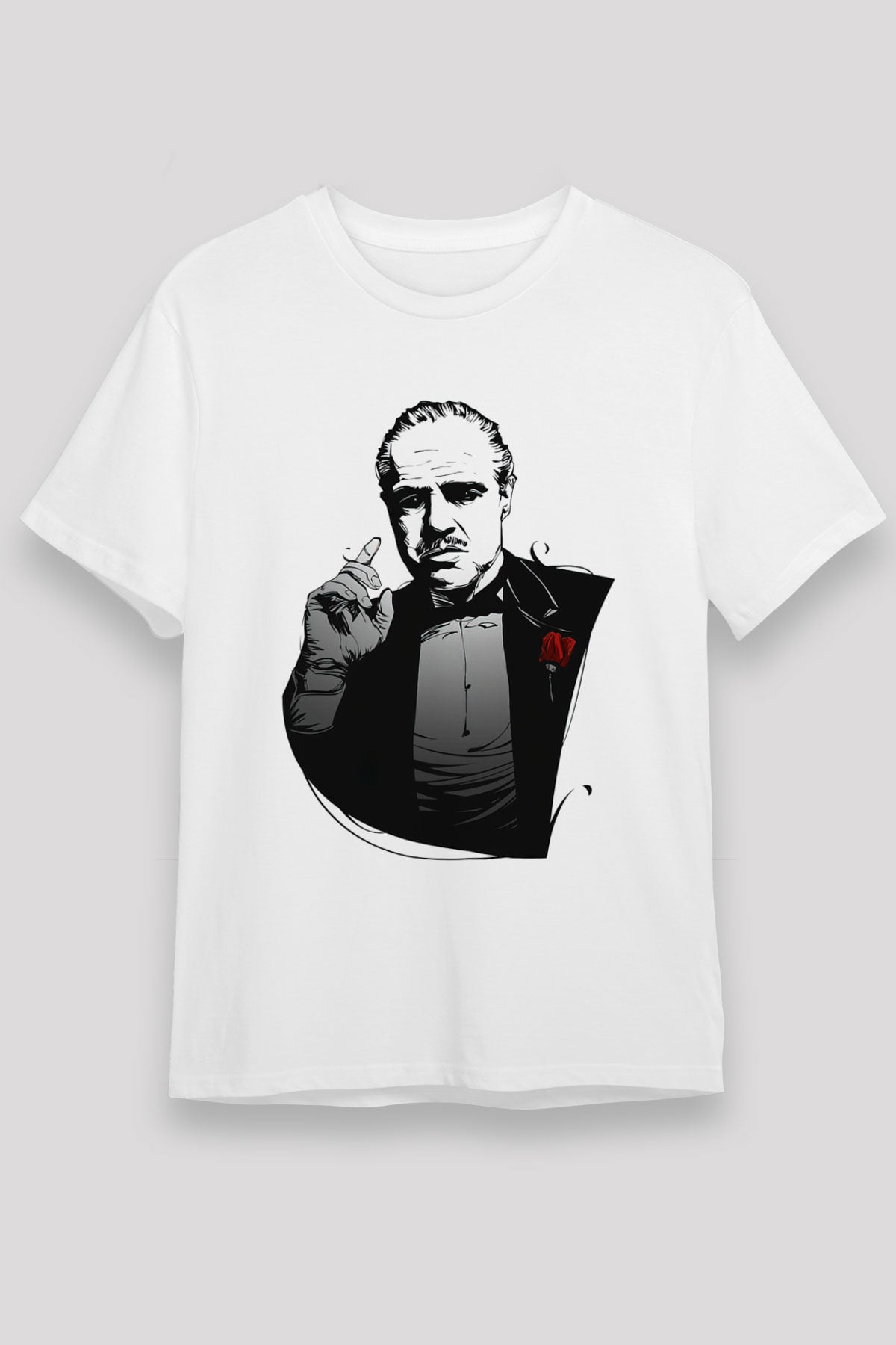 Godfather Beyaz Unisex Tişört T-Shirt