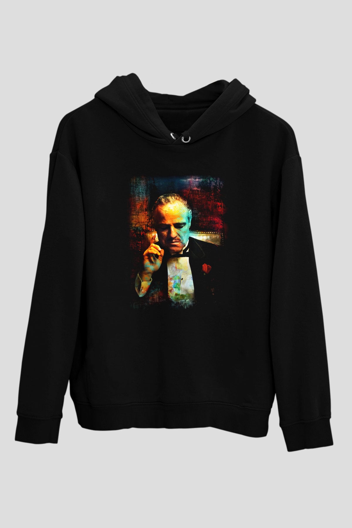 Godfather Siyah Unisex Hoodie