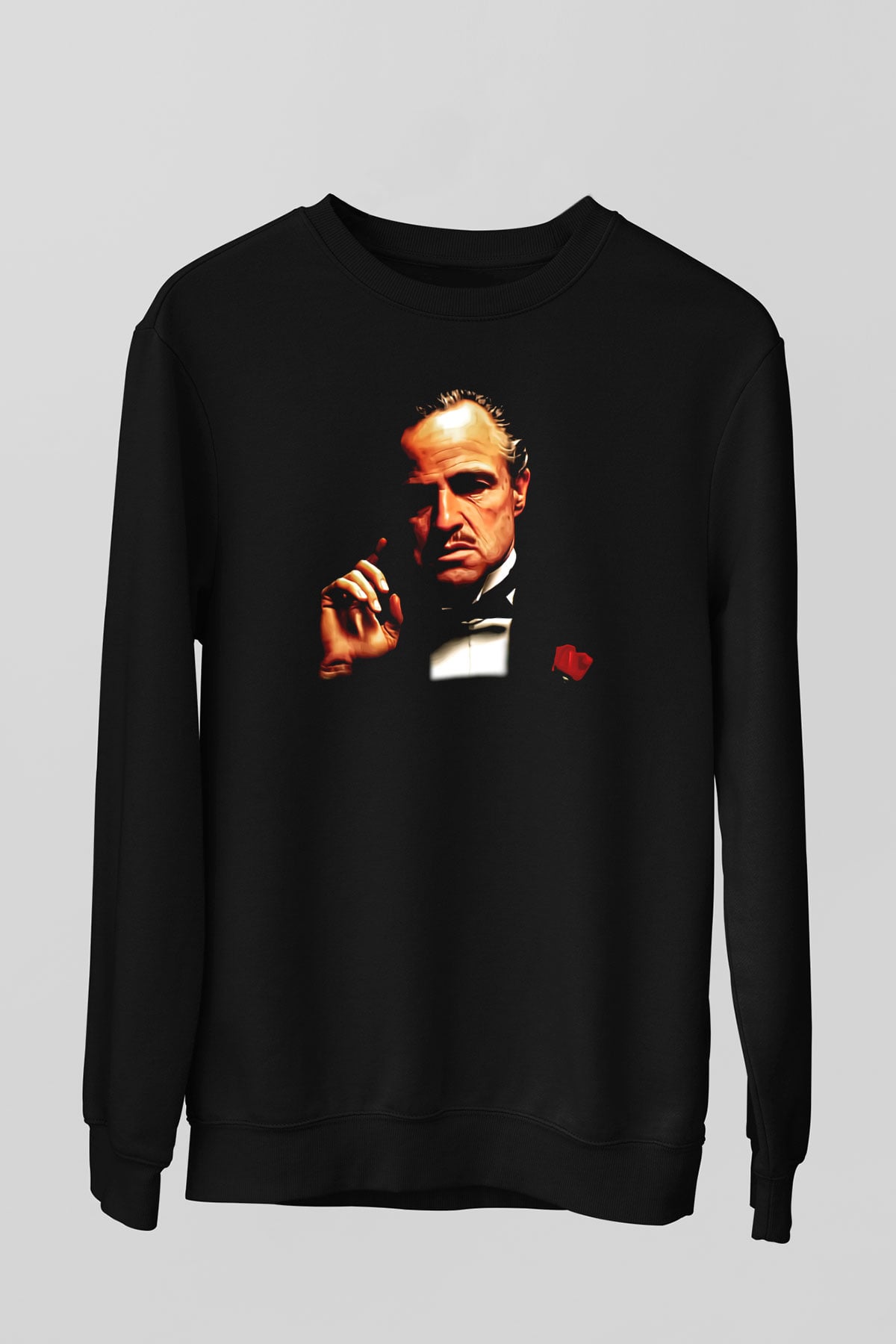 Godfather Siyah Unisex Sweatshirt