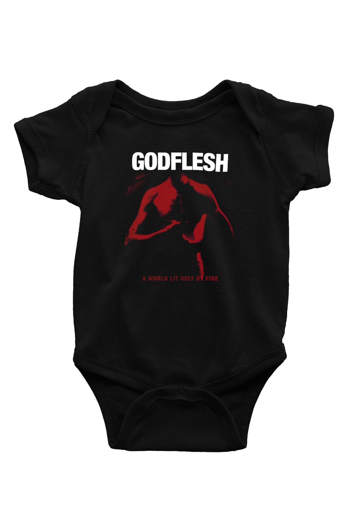 Godflesh Siyah Bebek Body - Zıbın