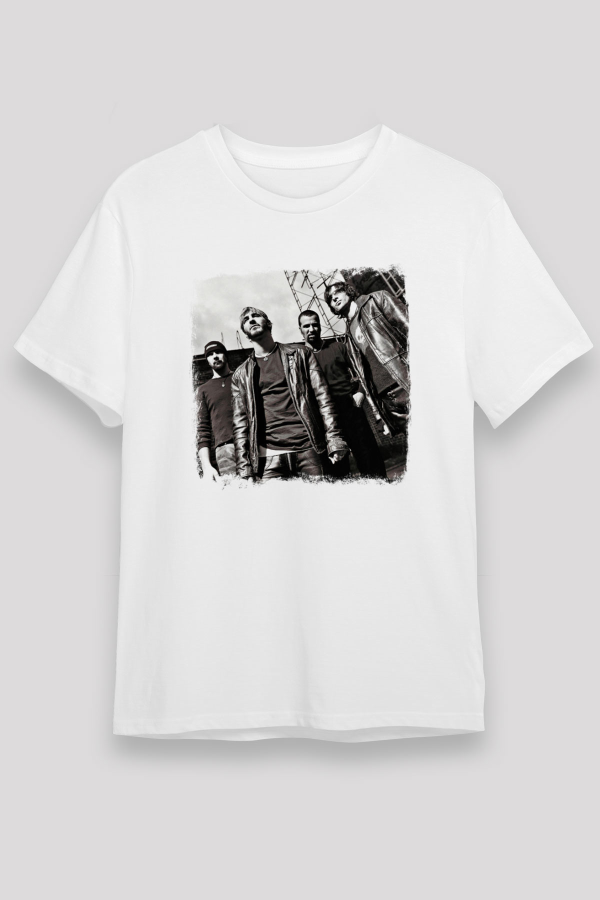 Godsmack Baskılı Unisex Beyaz Tişört