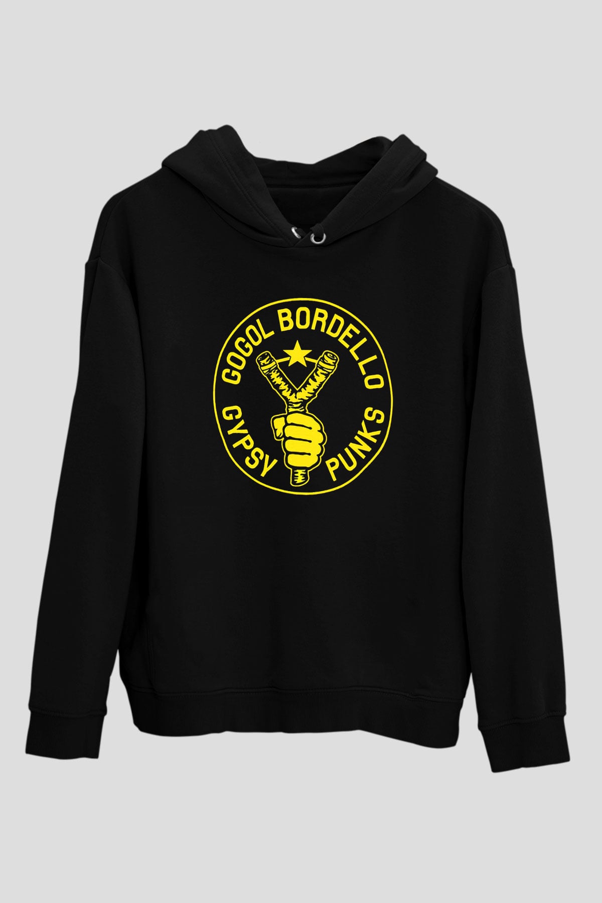 Gogol Bordello Siyah Unisex Hoodie