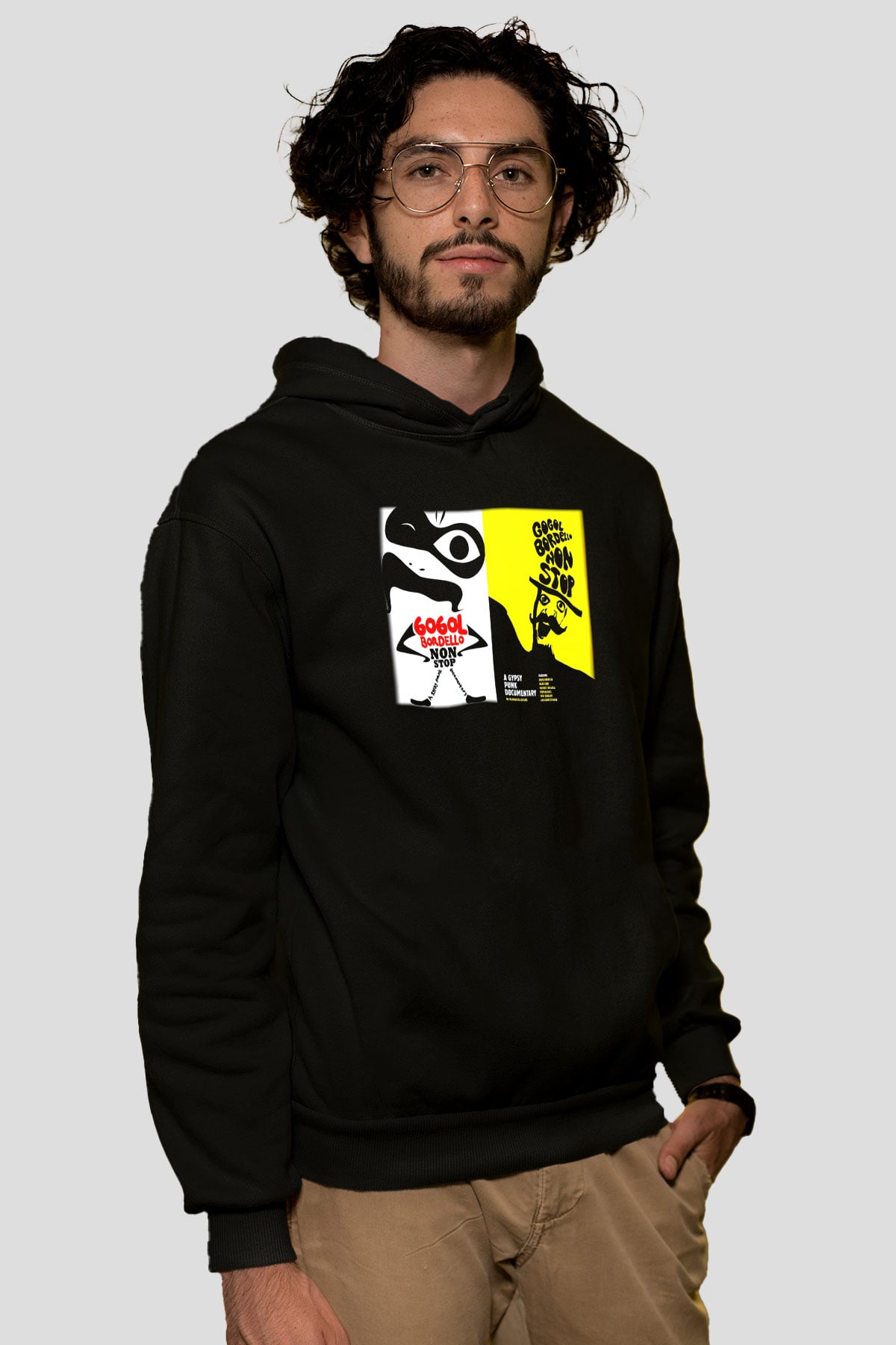 Gogol Bordello Siyah Unisex Hoodie