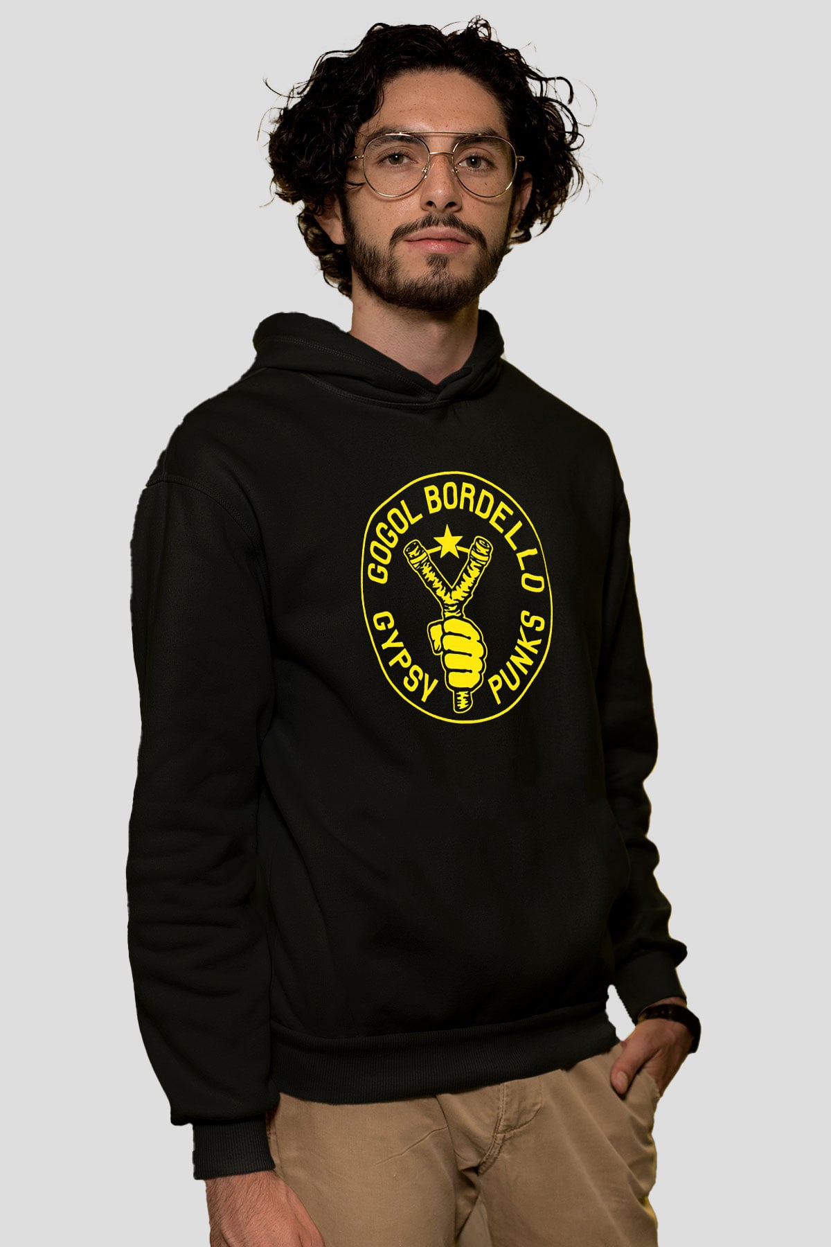 Gogol Bordello Siyah Unisex Hoodie