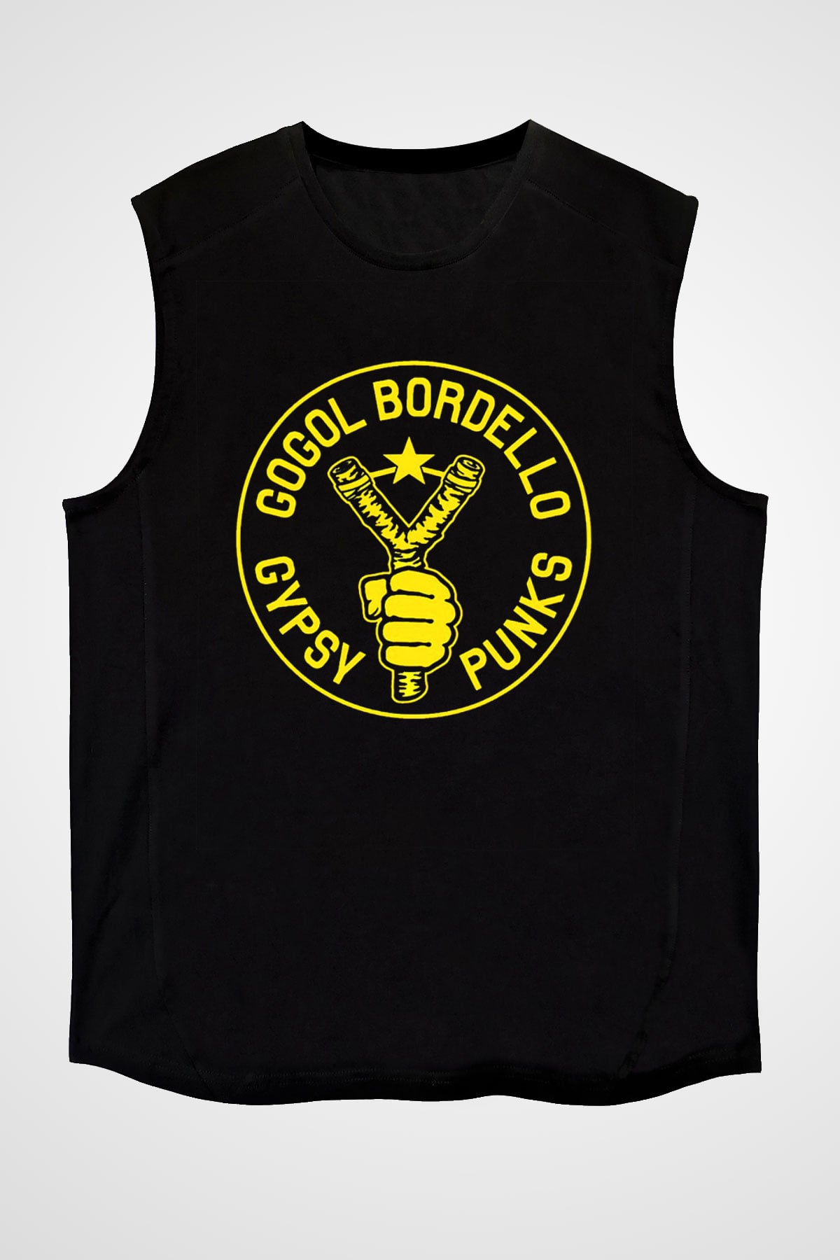 Gogol Bordello Siyah Unisex Kolsuz Tişört