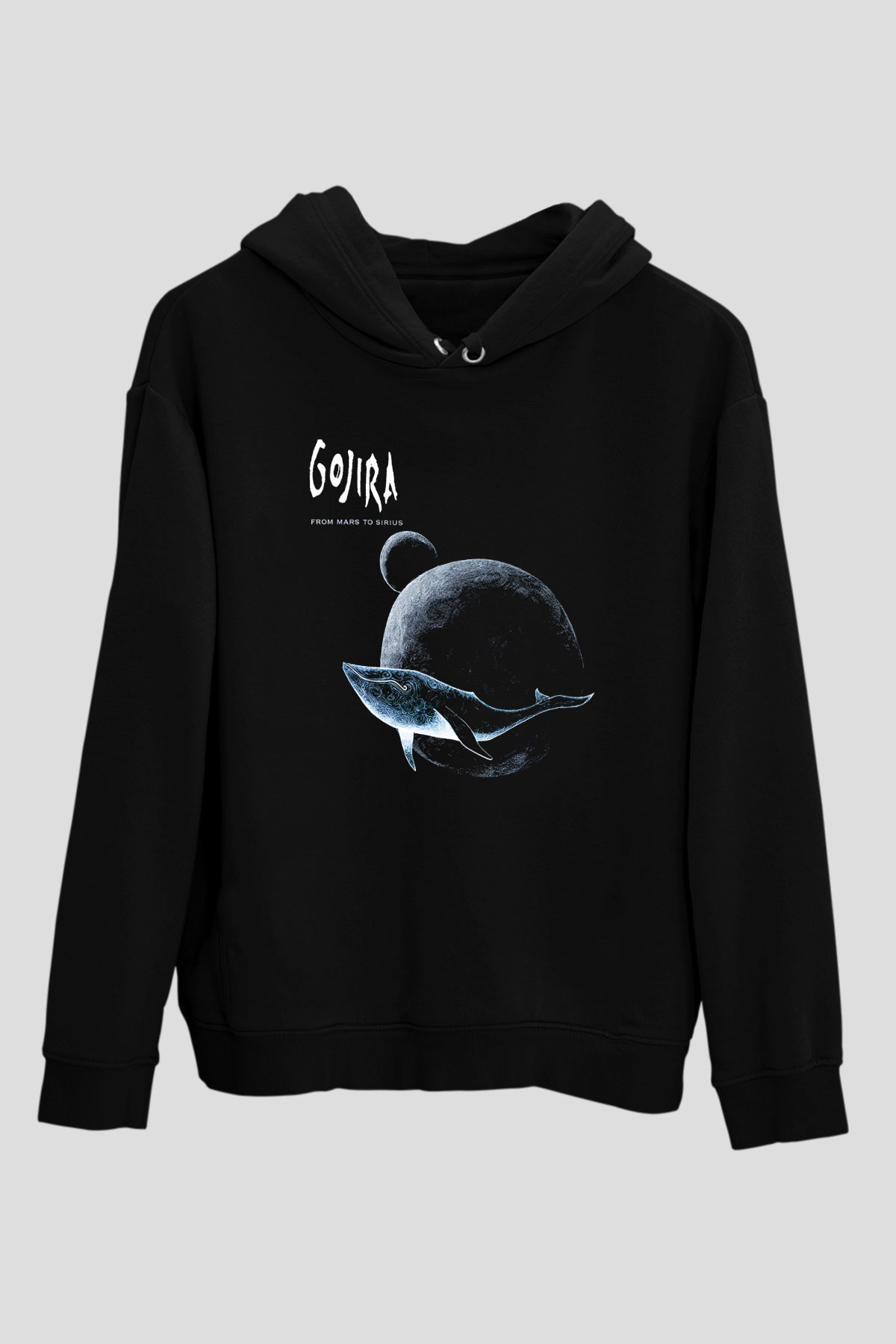 Gojira Siyah Unisex Hoodie