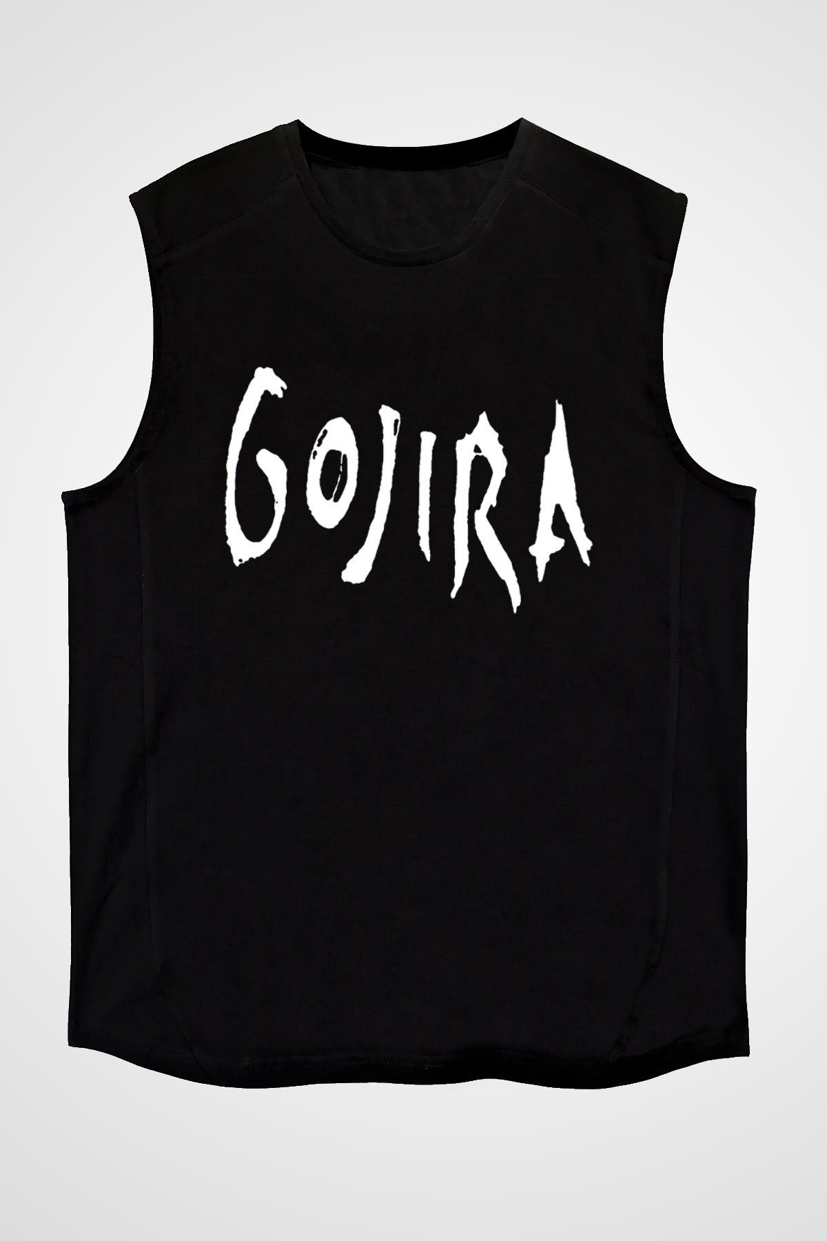 Gojira Siyah Unisex Kolsuz Tişört