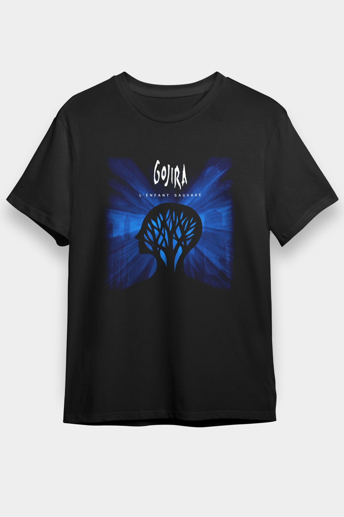 Gojira Siyah Unisex Tişört T-Shirt - TişörtFabrikası