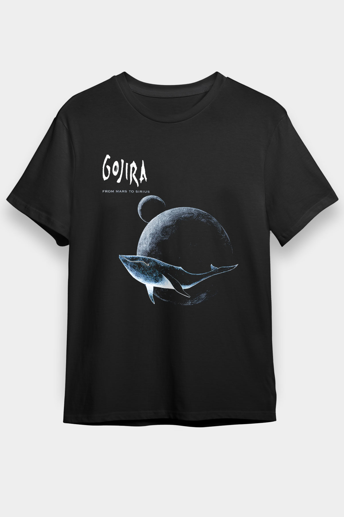 Gojira Siyah Unisex Tişört T-Shirt - TişörtFabrikası