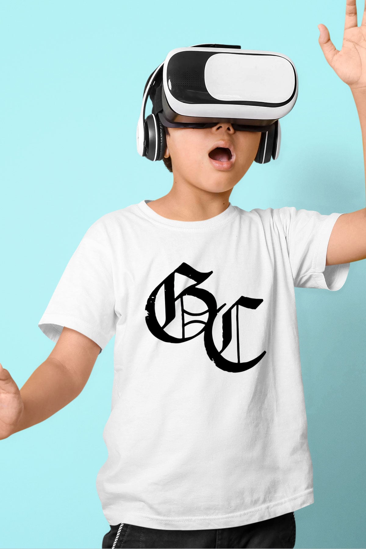 Good Charlotte Baskılı Beyaz Unisex Çocuk Tişört