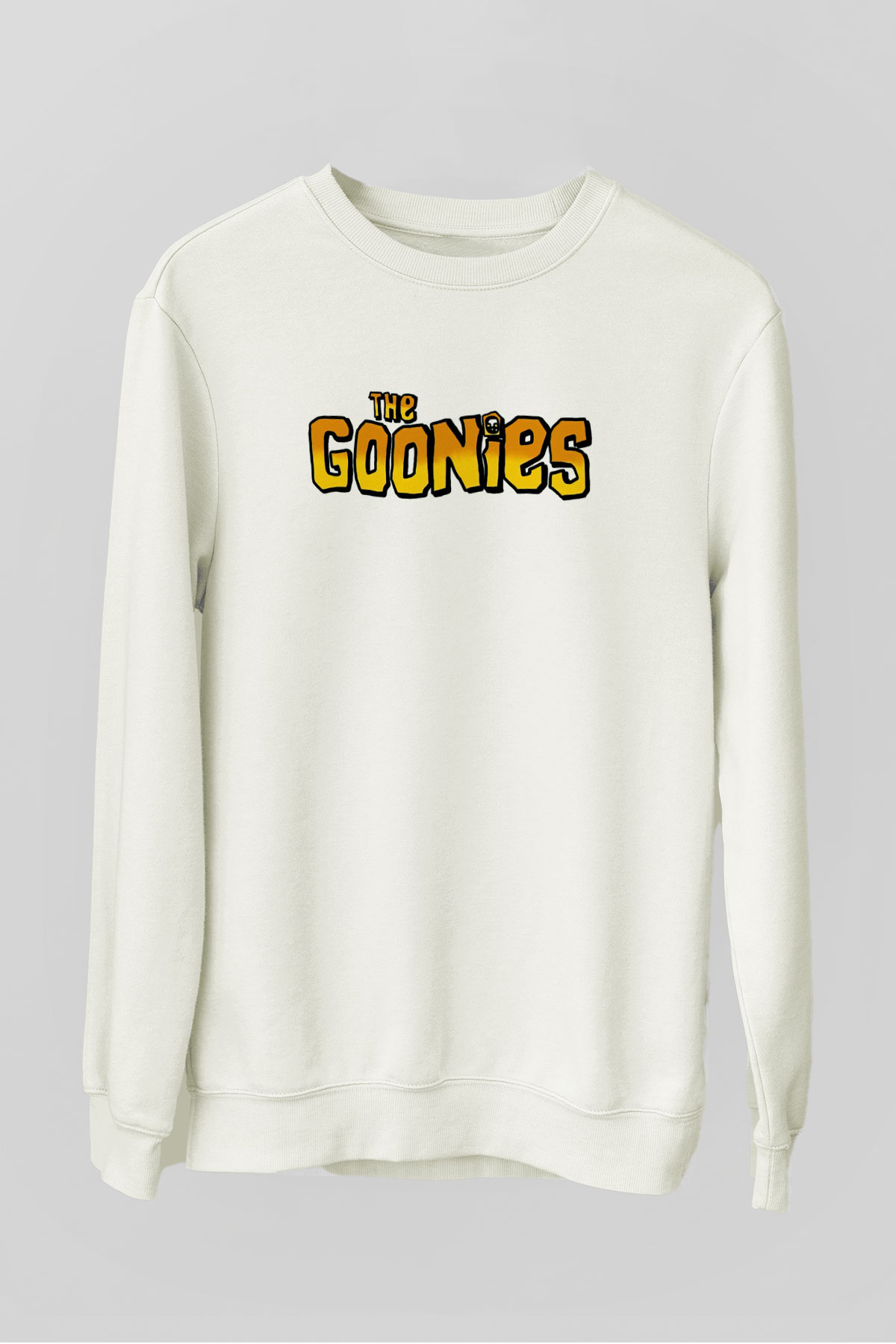 Goonies Beyaz Unisex  Sweatshirt