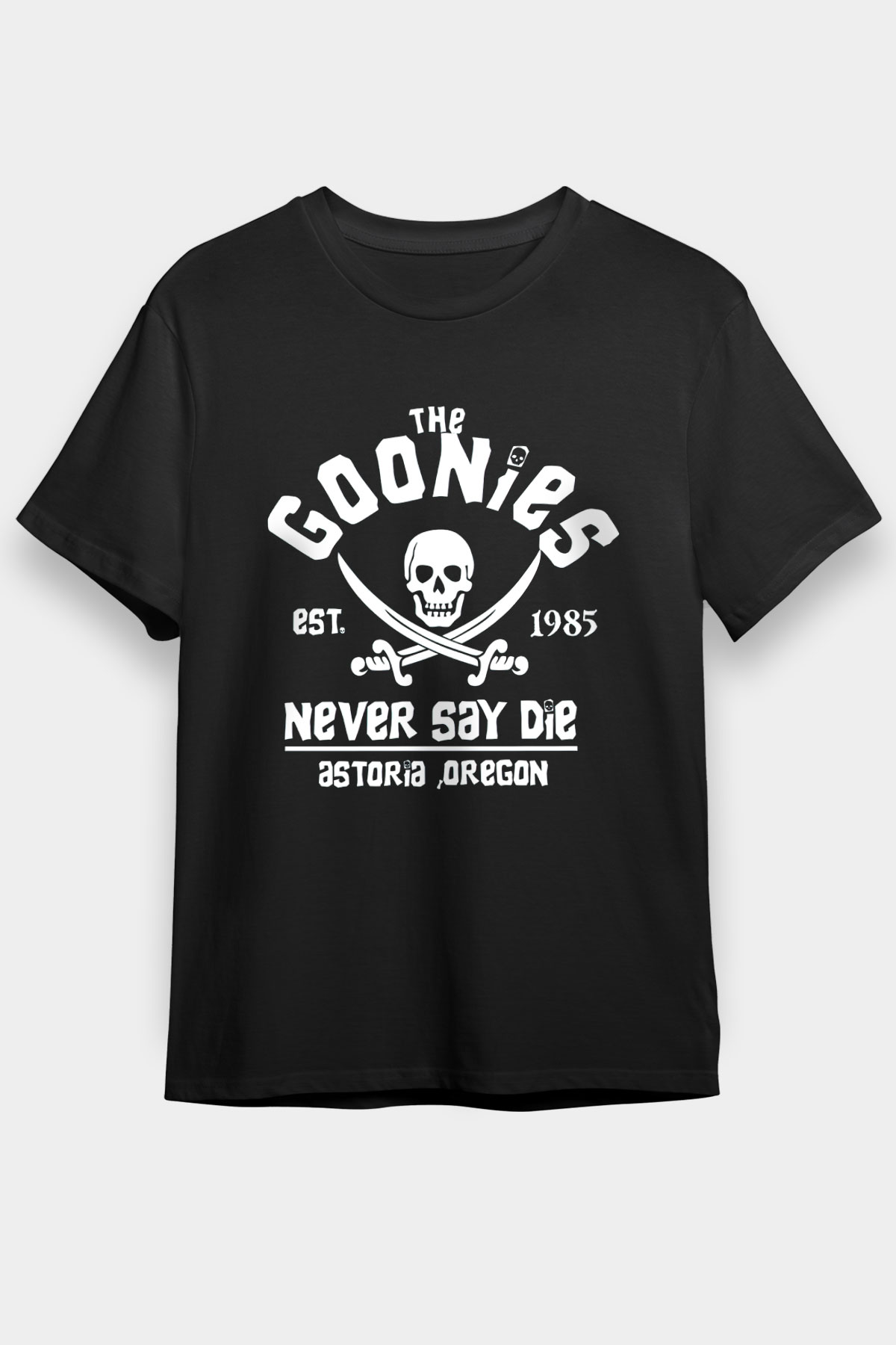 Goonies Siyah Unisex Tişört