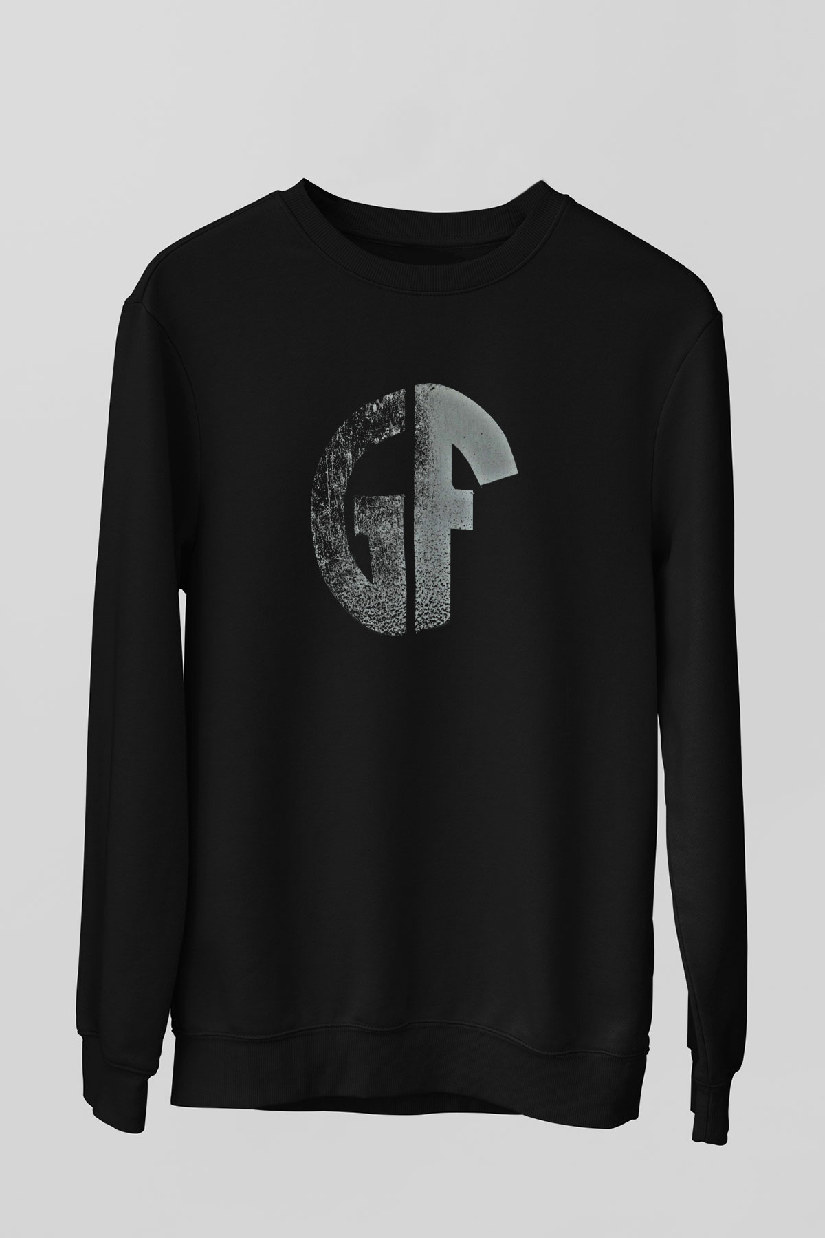 Gorefest Baskılı Unisex Siyah Sweatshirt