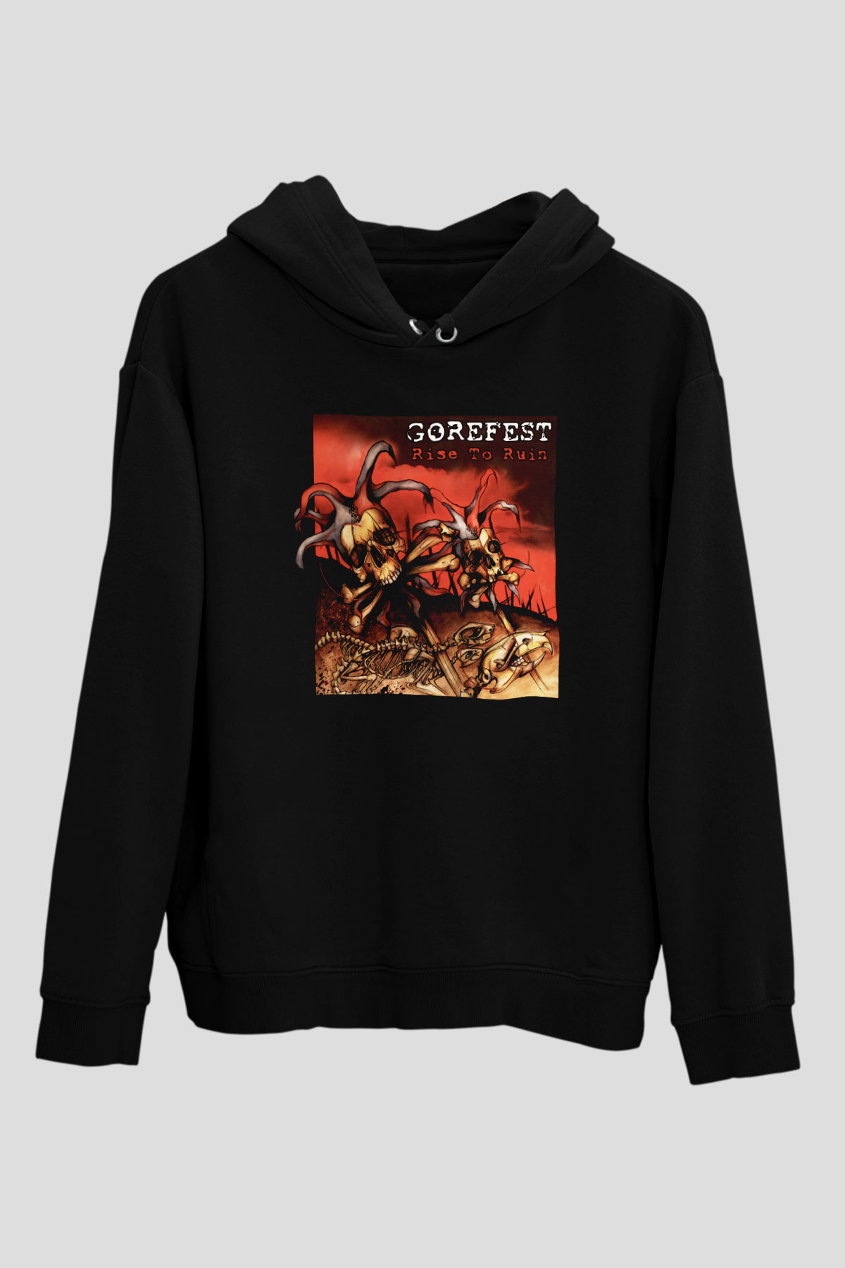 Gorefest Siyah Unisex Hoodie