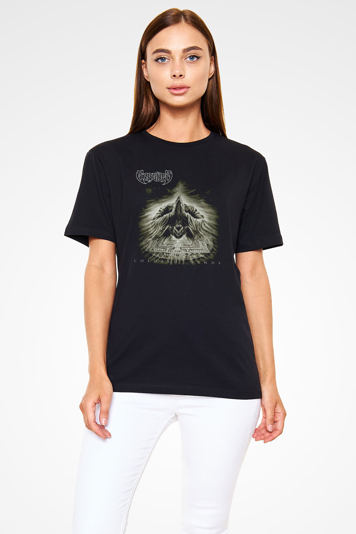 Gorguts Siyah Unisex Tişört T-Shirt - TişörtFabrikası