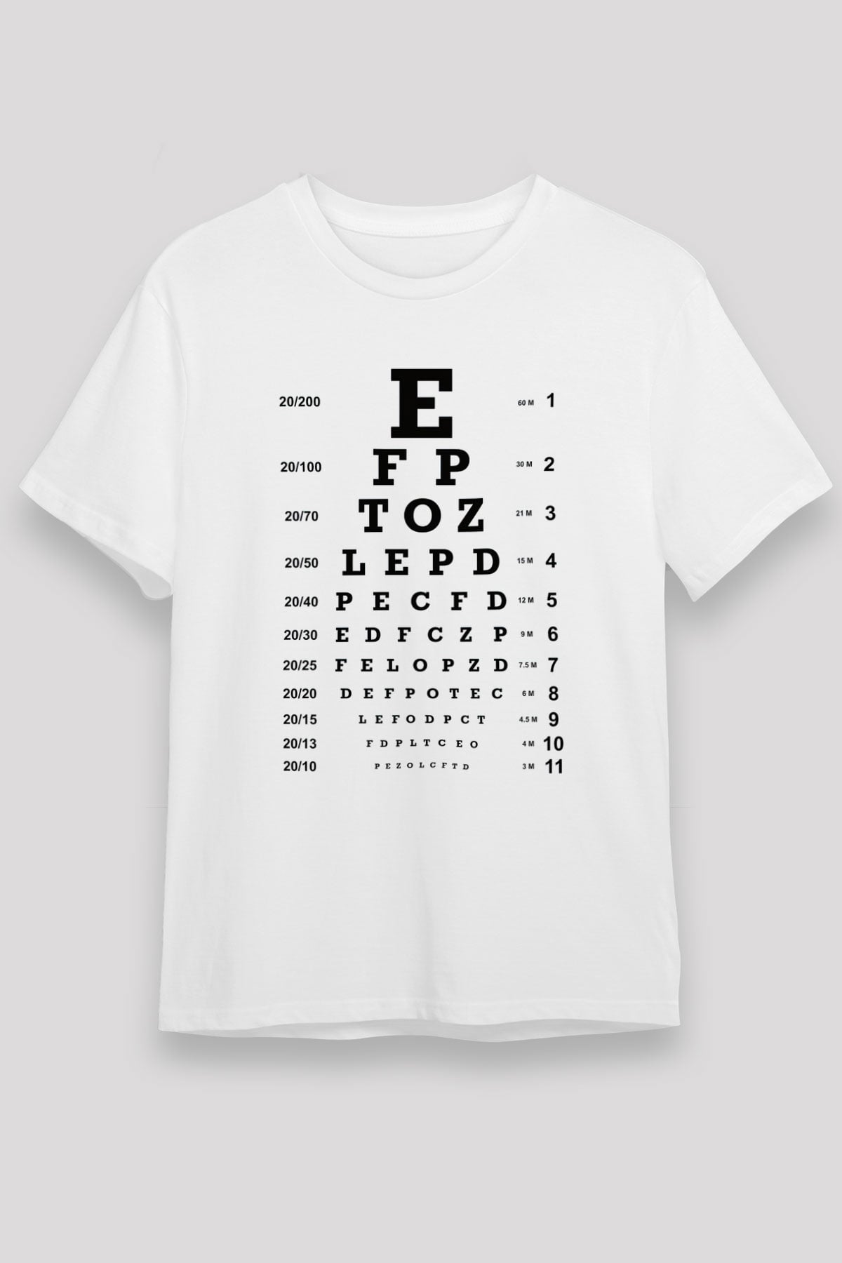 Göz doktoru Beyaz Unisex Tişört T-Shirt - TişörtFabrikası