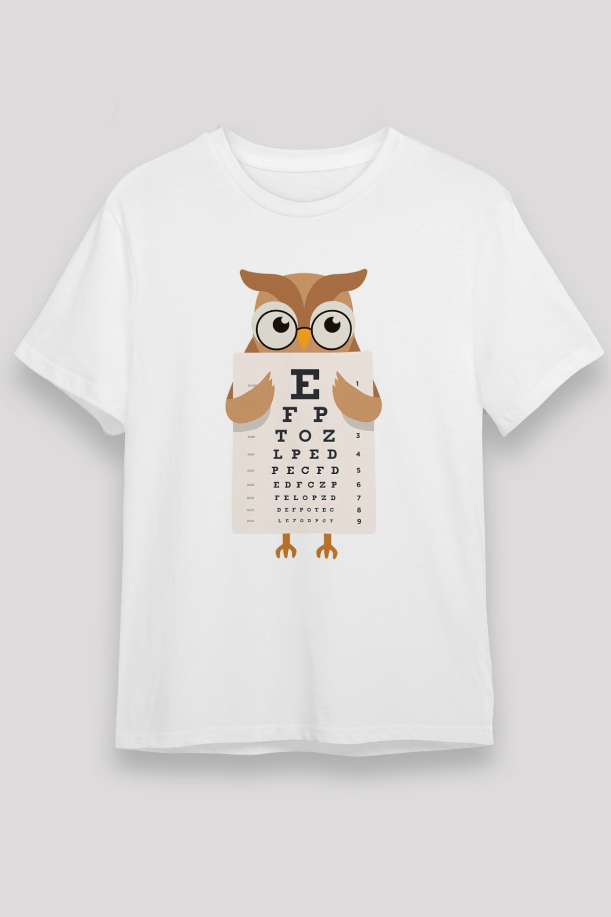 Göz doktoru Beyaz Unisex Tişört T-Shirt - TişörtFabrikası