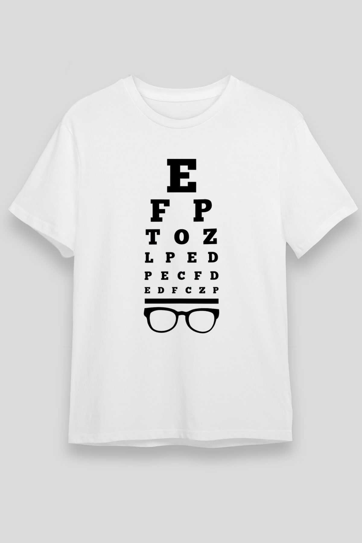 Göz doktoru Beyaz Unisex Tişört T-Shirt - TişörtFabrikası