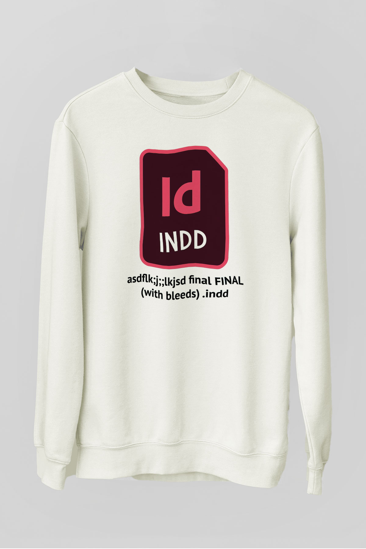 Grafiker Beyaz Unisex Sweatshirt
