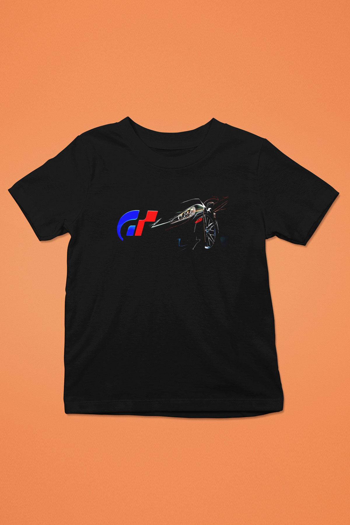 Gran Turismo Siyah Unisex Çocuk Tişört