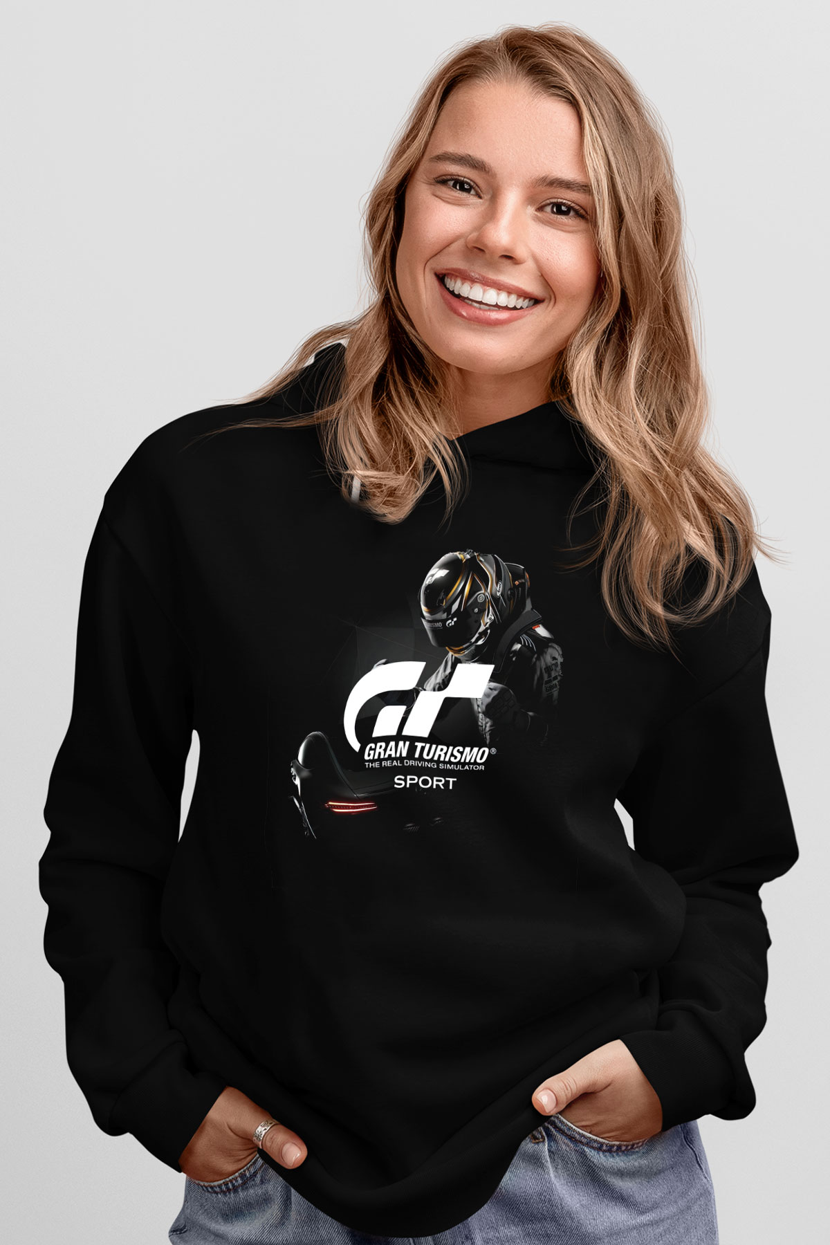 Gran Turismo Siyah Unisex Hoodie