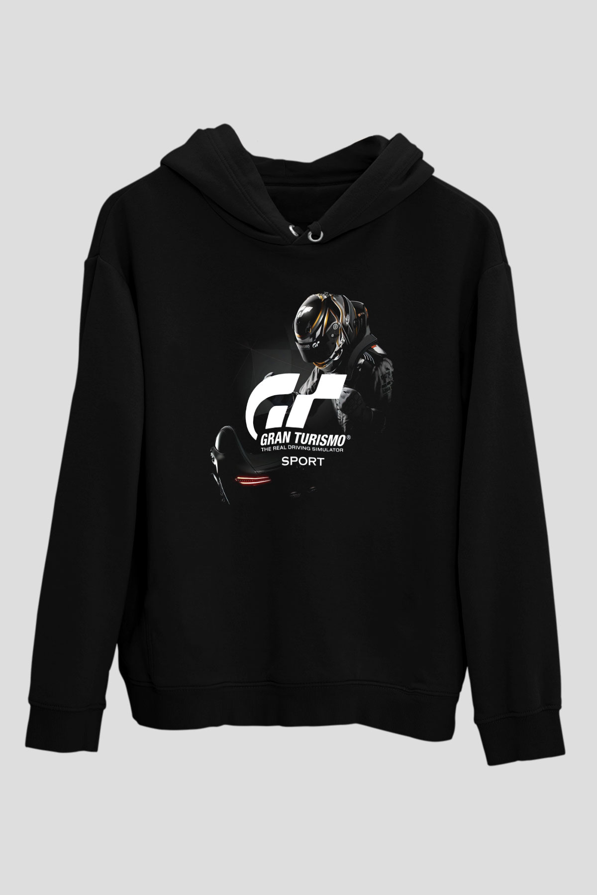 Gran Turismo Siyah Unisex Hoodie