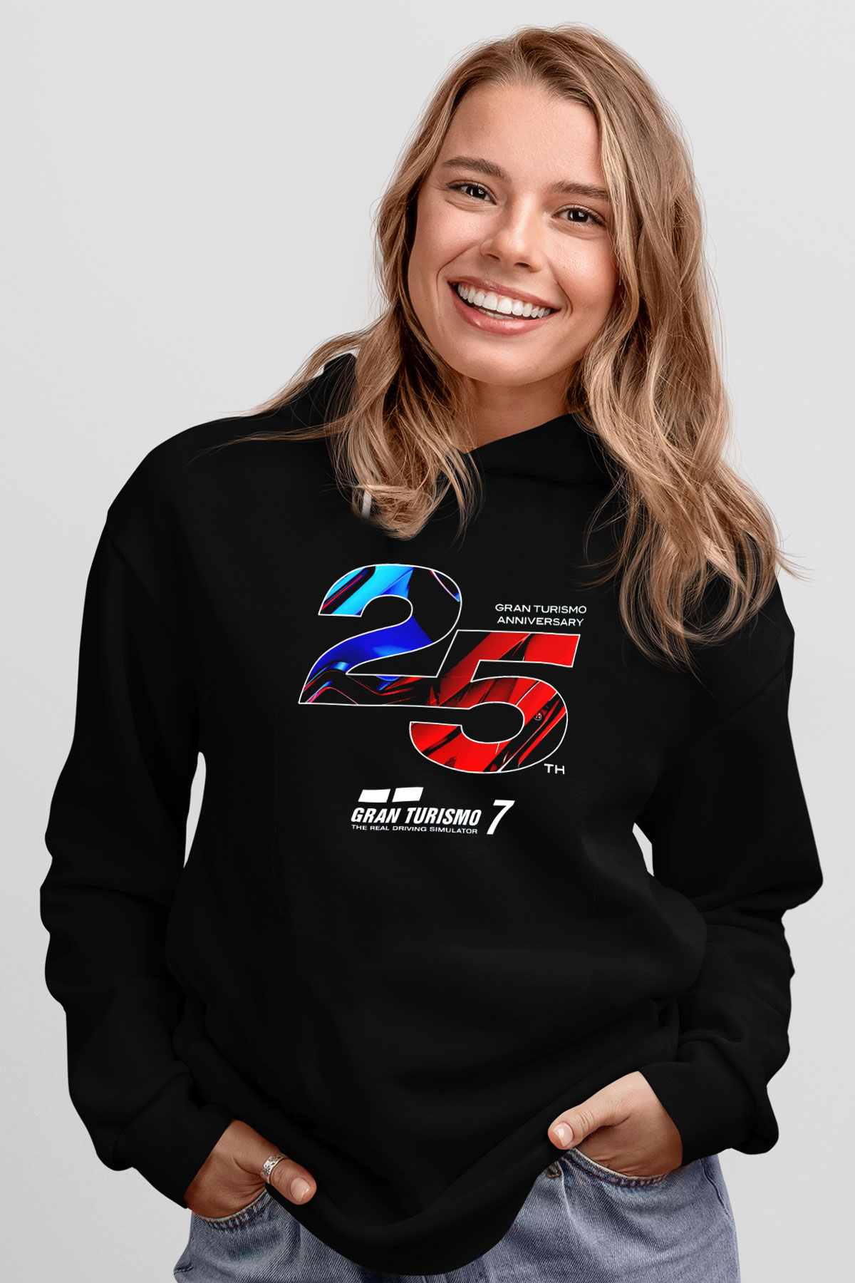 Gran Turismo Siyah Unisex Hoodie