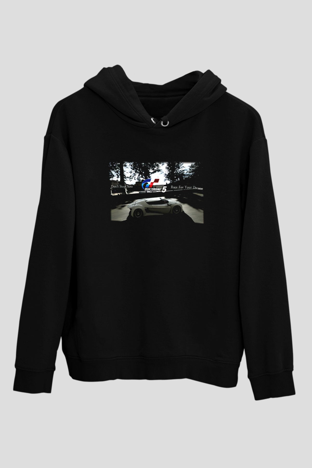 Gran Turismo Siyah Unisex Hoodie