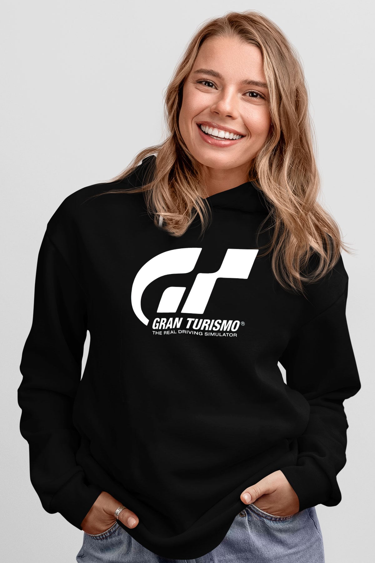 Gran Turismo Siyah Unisex Hoodie