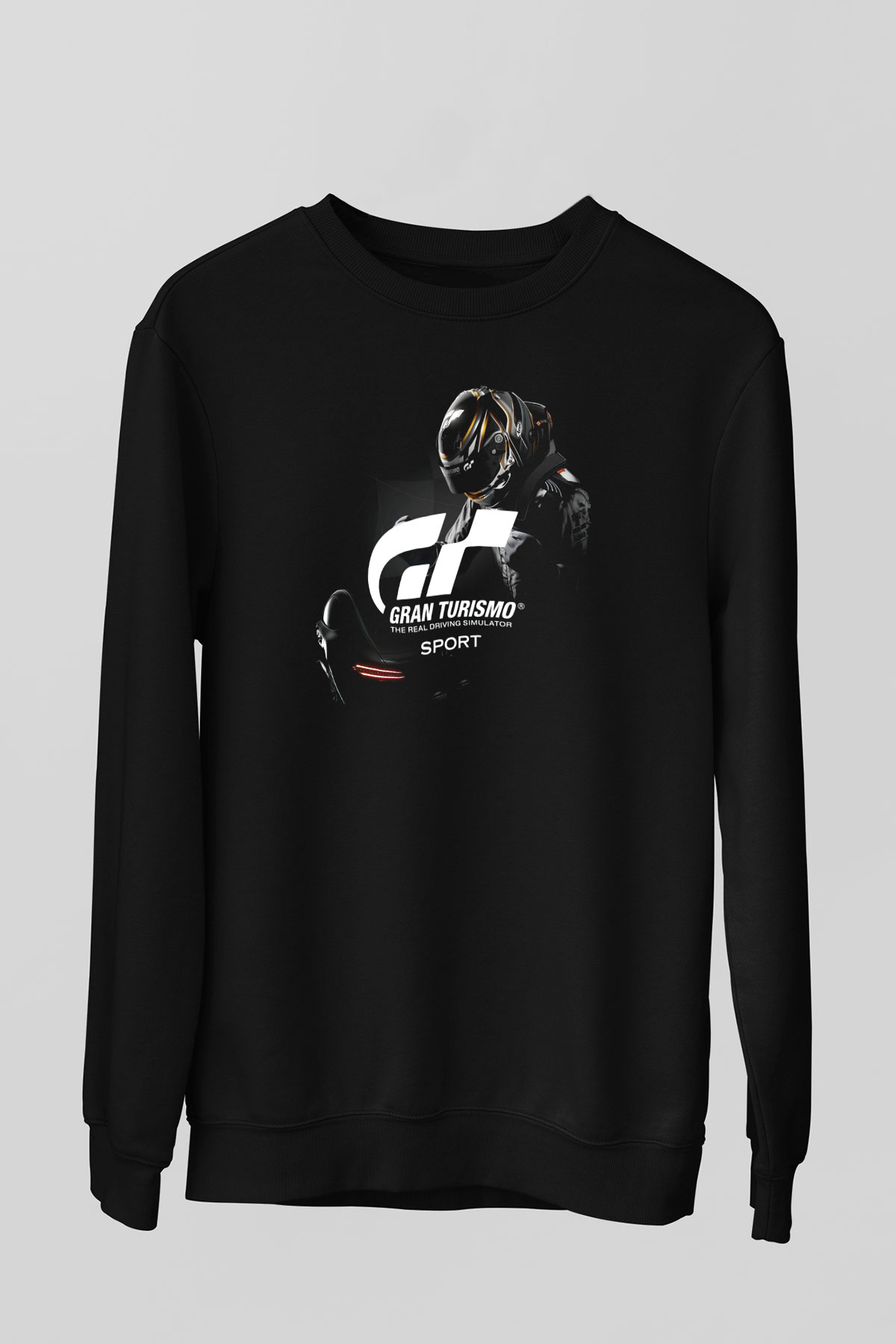 Gran Turismo Siyah Unisex Sweatshirt