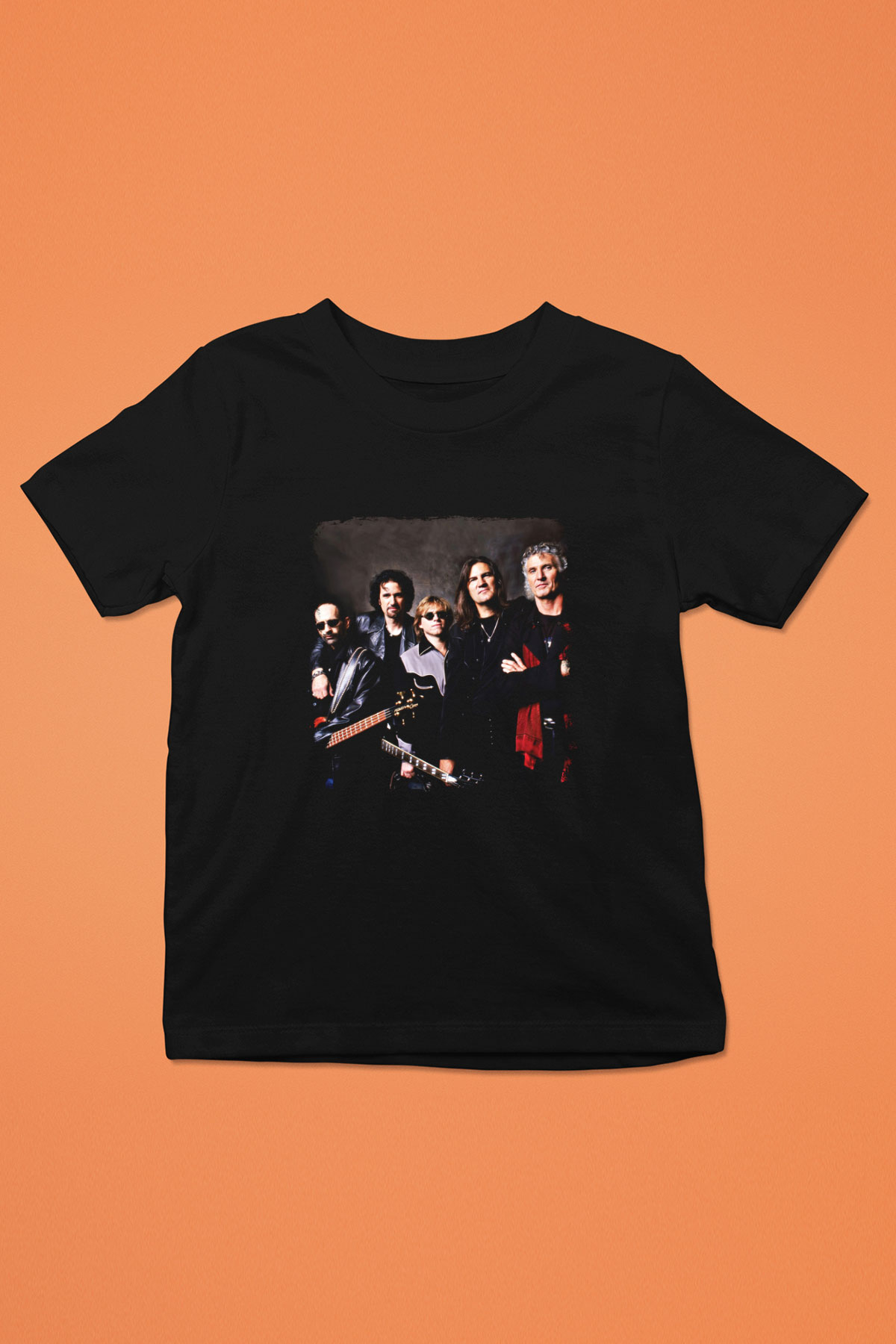 Grand Funk Railroad Baskılı Unisex Siyah Çocuk Tişört