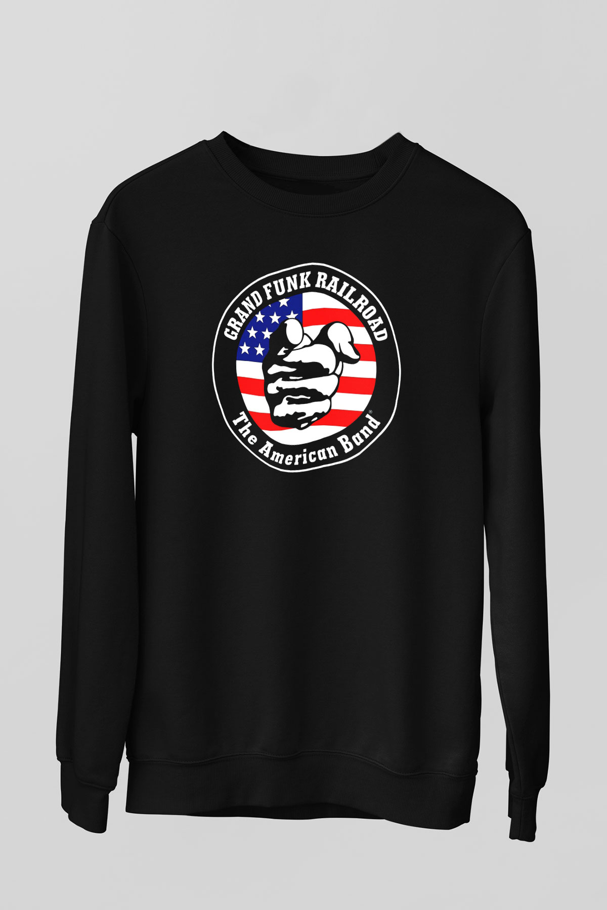 Grand Funk Railroad Siyah Unisex Sweatshirt