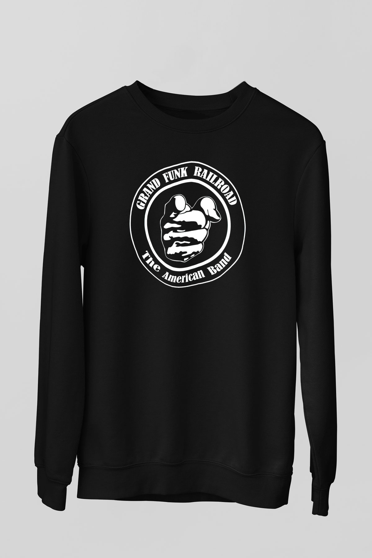 Grand Funk Railroad Siyah Unisex Sweatshirt
