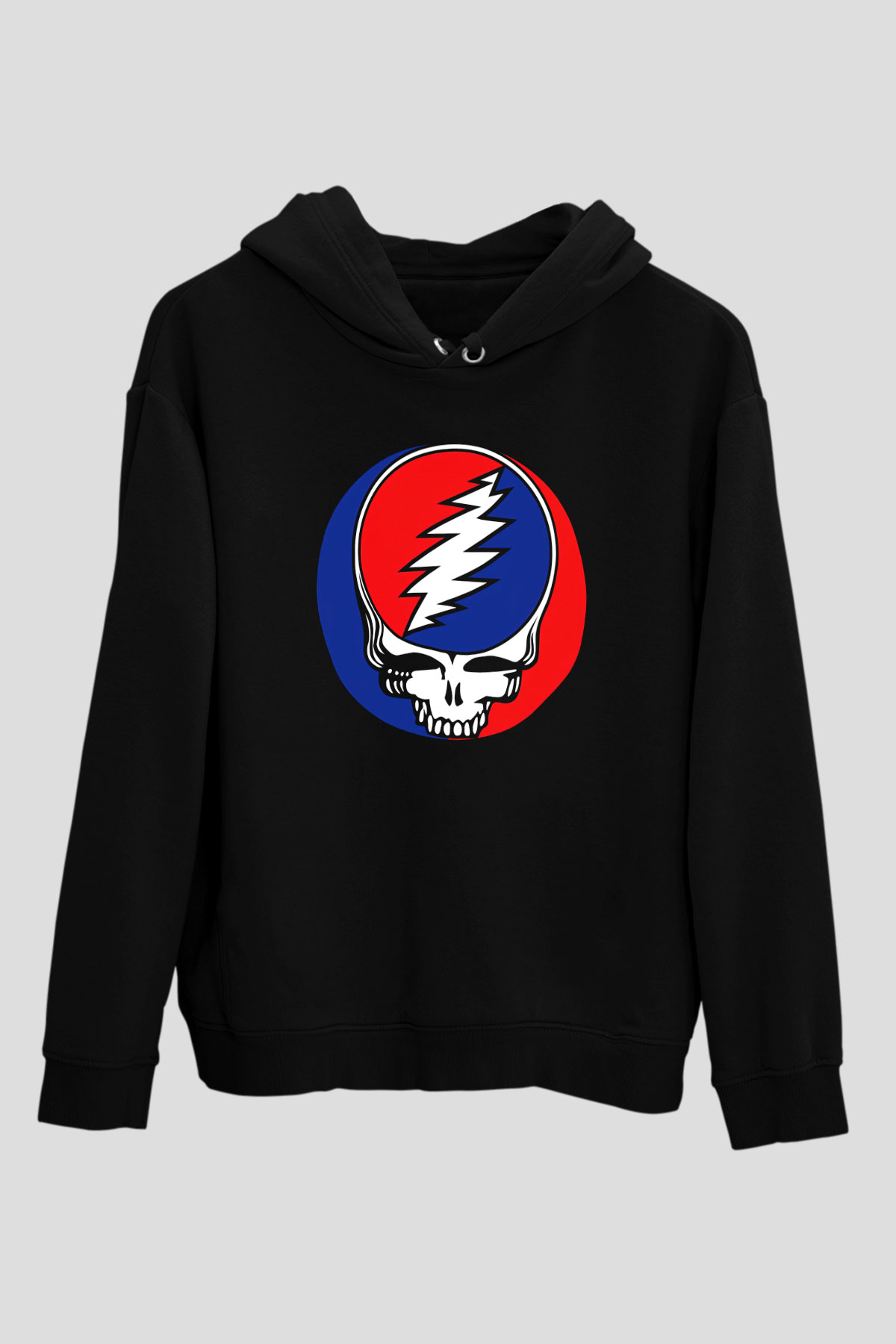 Grateful Dead Siyah Unisex Hoodie