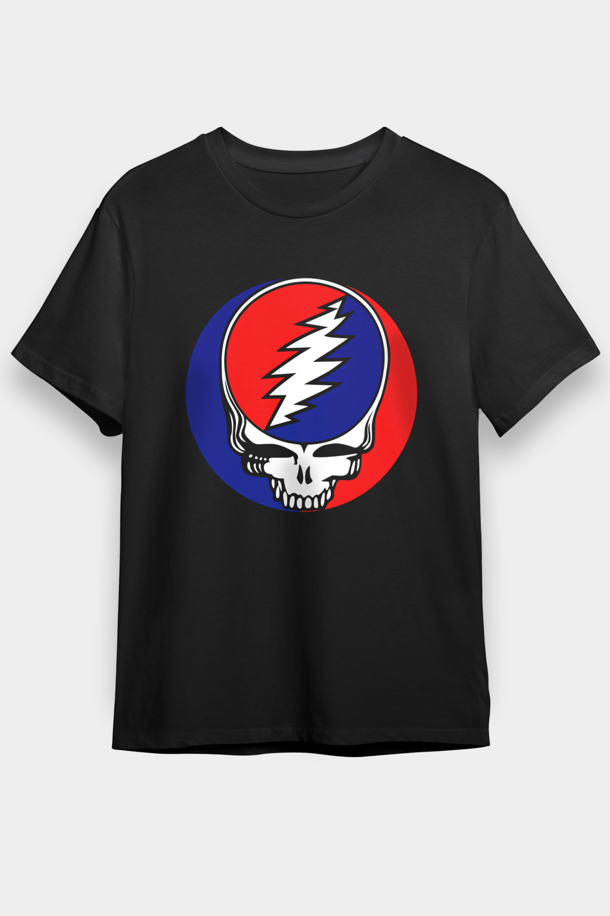 Grateful Dead Siyah Unisex Tişört T-Shirt - TişörtFabrikası