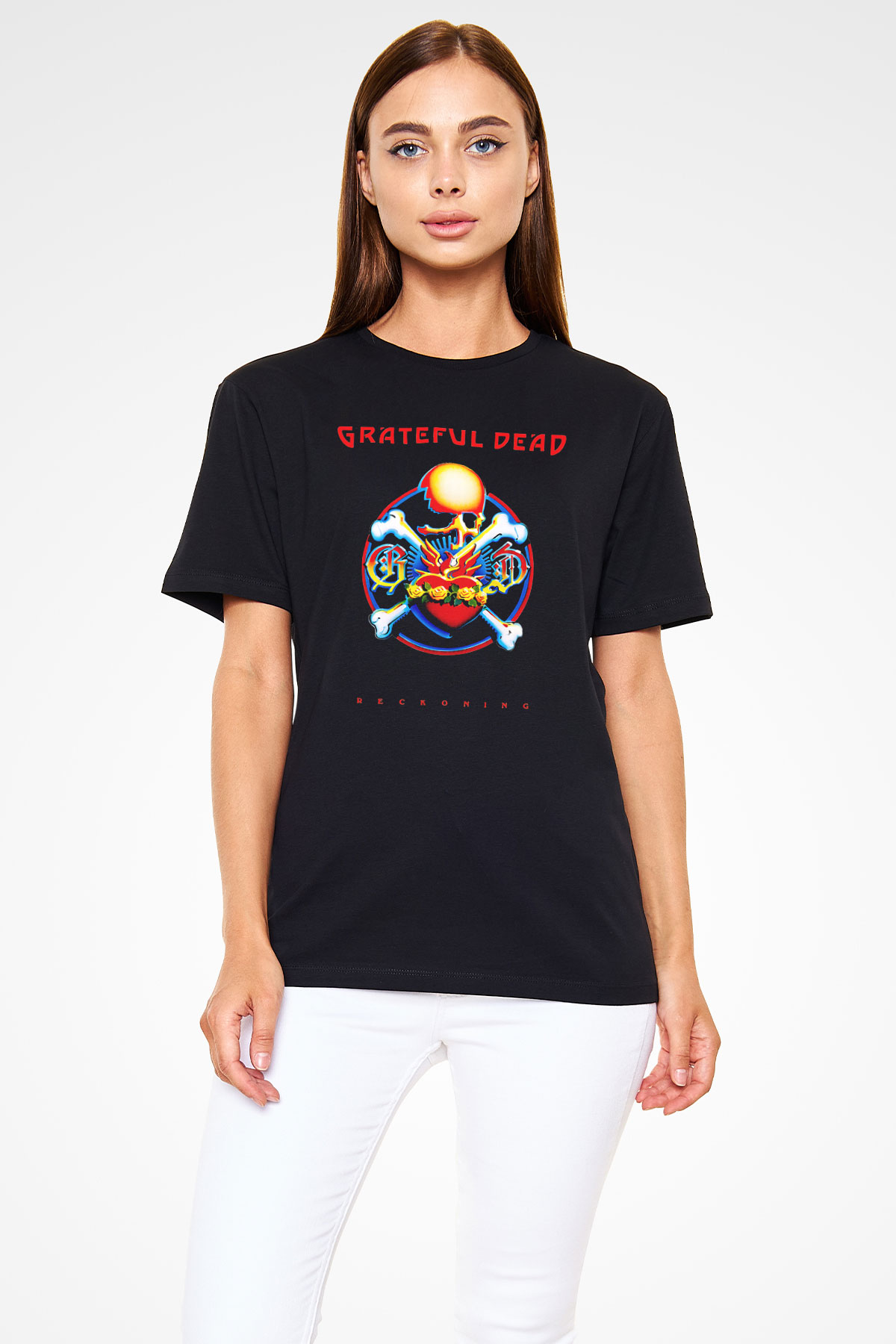 Grateful Dead Siyah Unisex Tişört T-Shirt - TişörtFabrikası