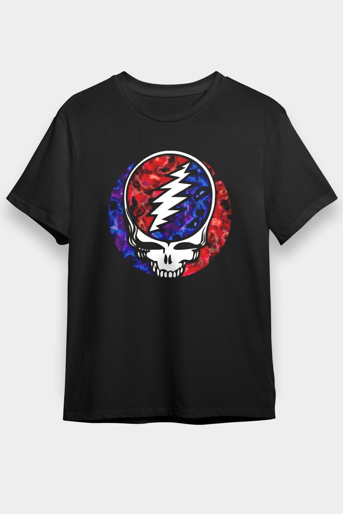 Grateful Dead Siyah Unisex Tişört T-Shirt - TişörtFabrikası