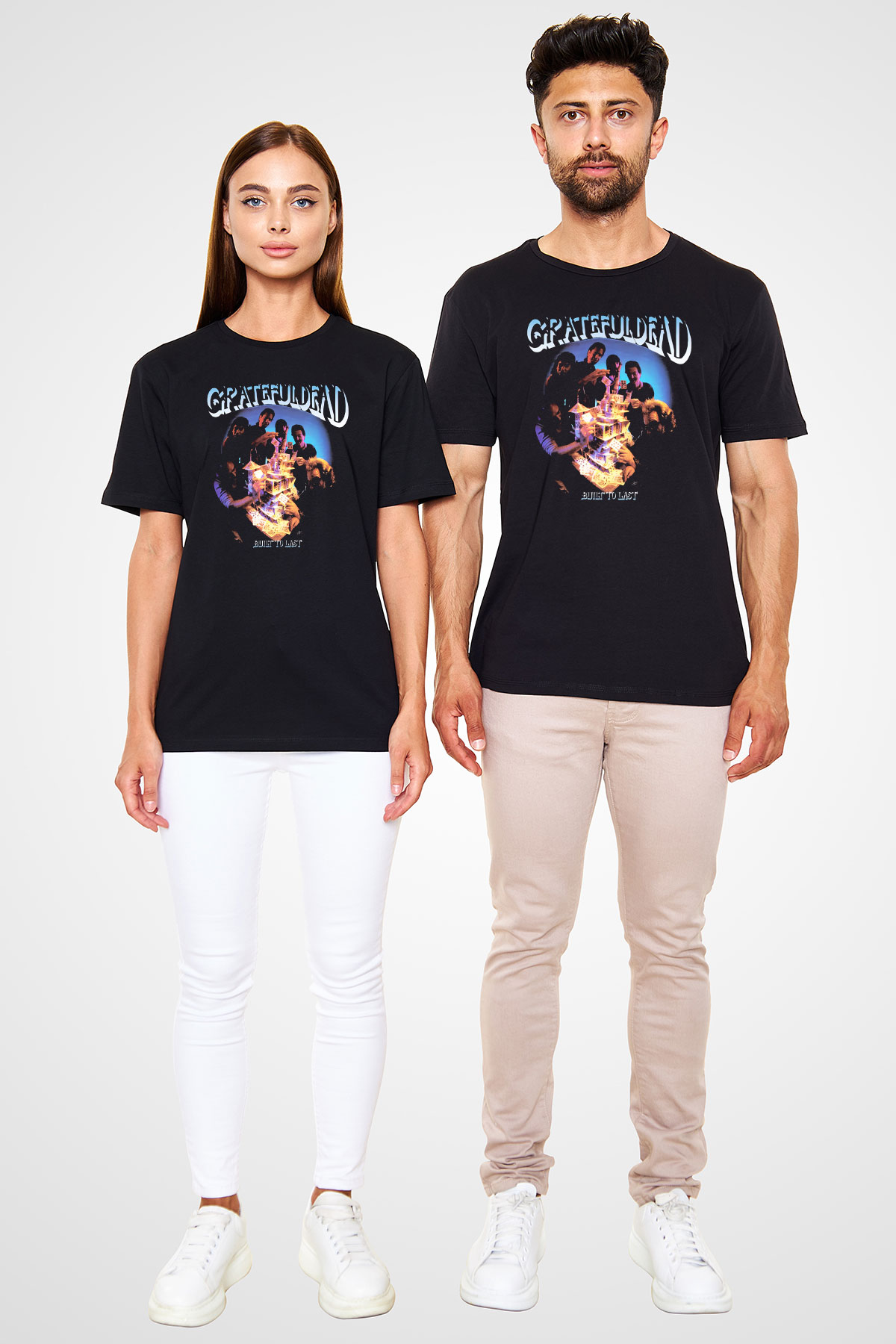 Grateful Dead Siyah Unisex Tişört T-Shirt - TişörtFabrikası