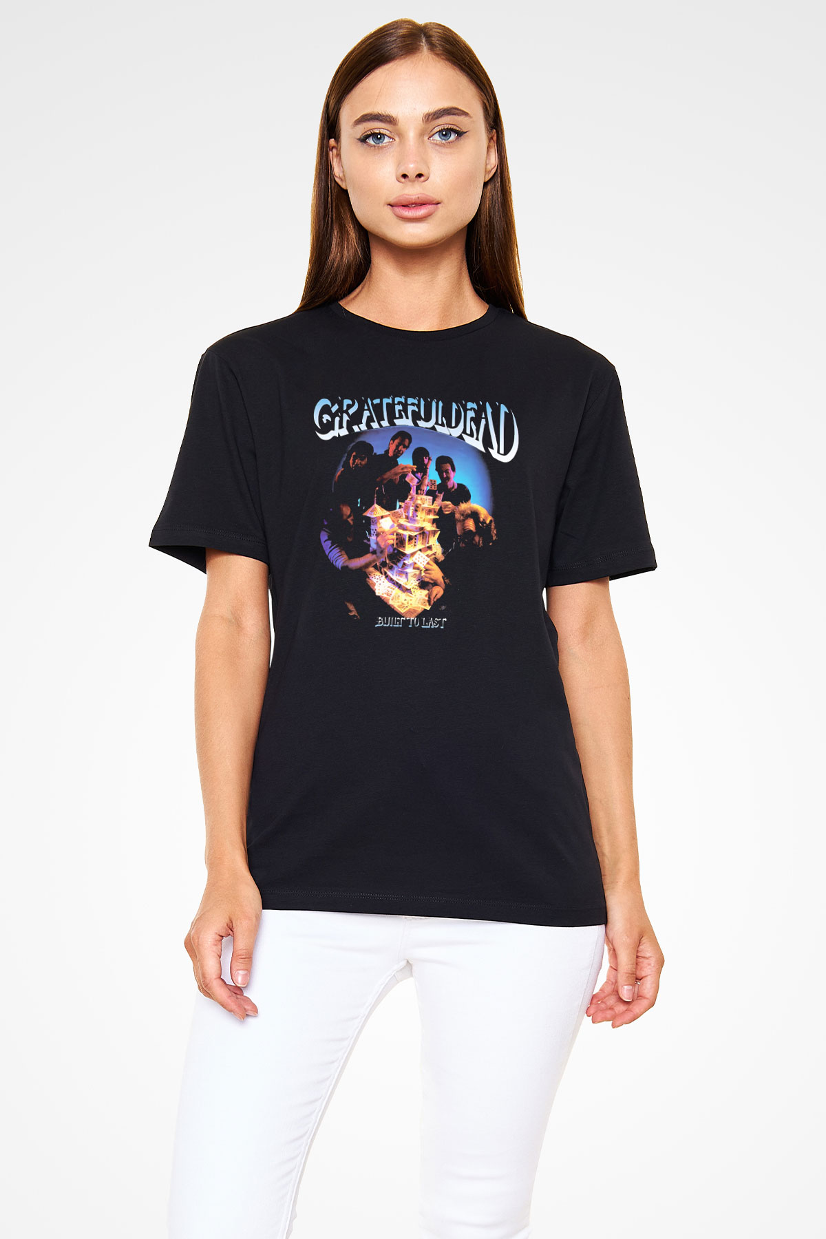 Grateful Dead Siyah Unisex Tişört T-Shirt - TişörtFabrikası