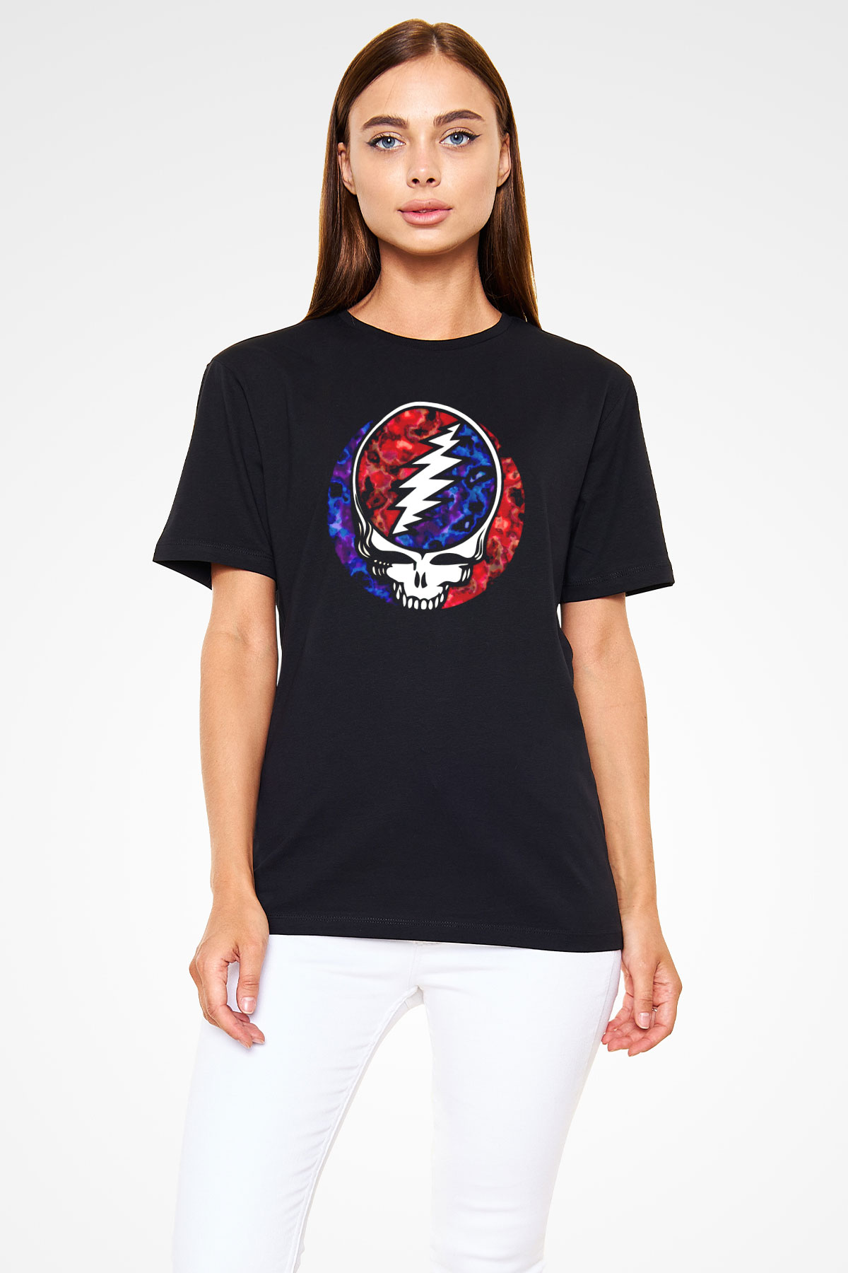 Grateful Dead Siyah Unisex Tişört T-Shirt - TişörtFabrikası