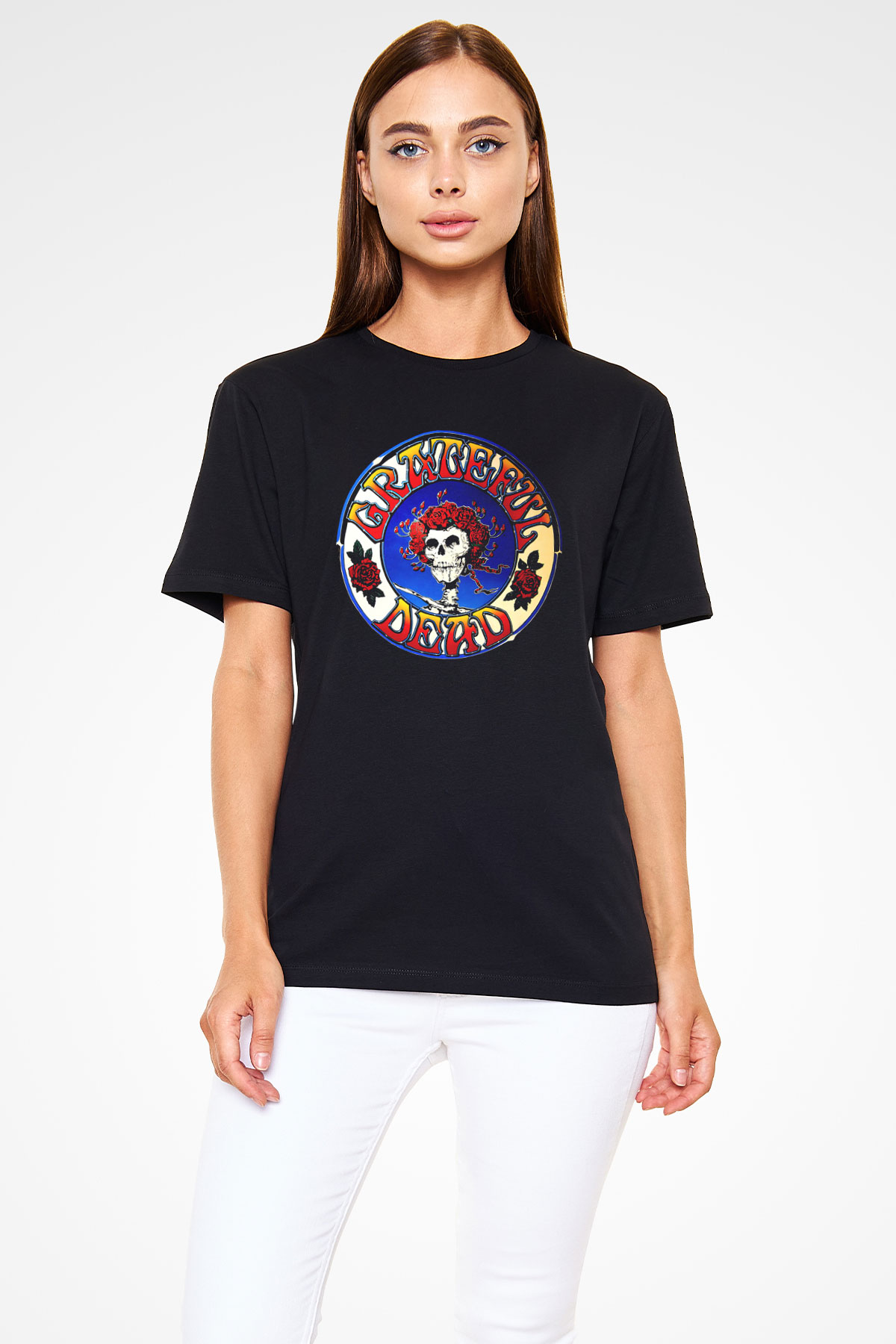 Grateful Dead Siyah Unisex Tişört T-Shirt - TişörtFabrikası