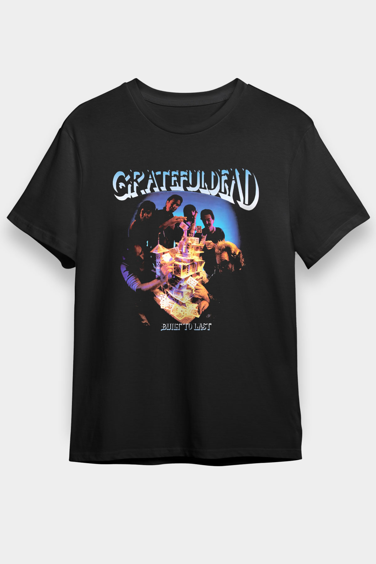 Grateful Dead Siyah Unisex Tişört T-Shirt - TişörtFabrikası