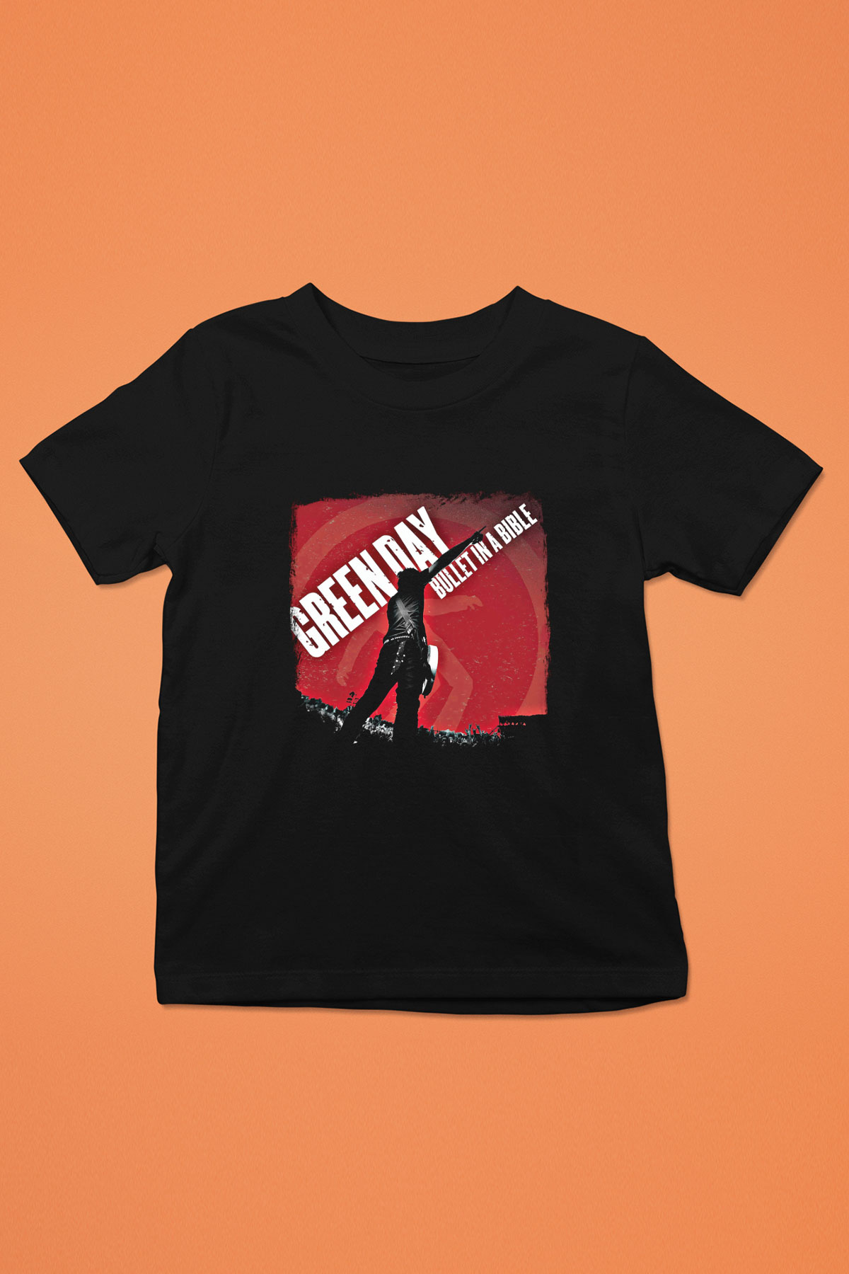 Green Day Baskılı Unisex Siyah Çocuk Tişört