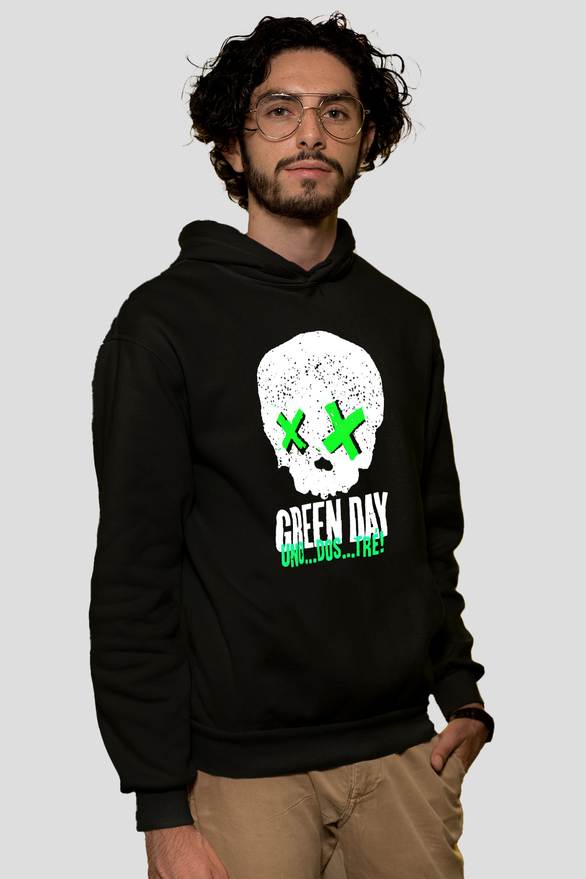 Green Day Siyah Unisex Hoodie