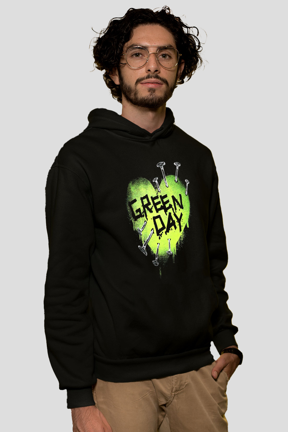 Green Day Siyah Unisex Hoodie