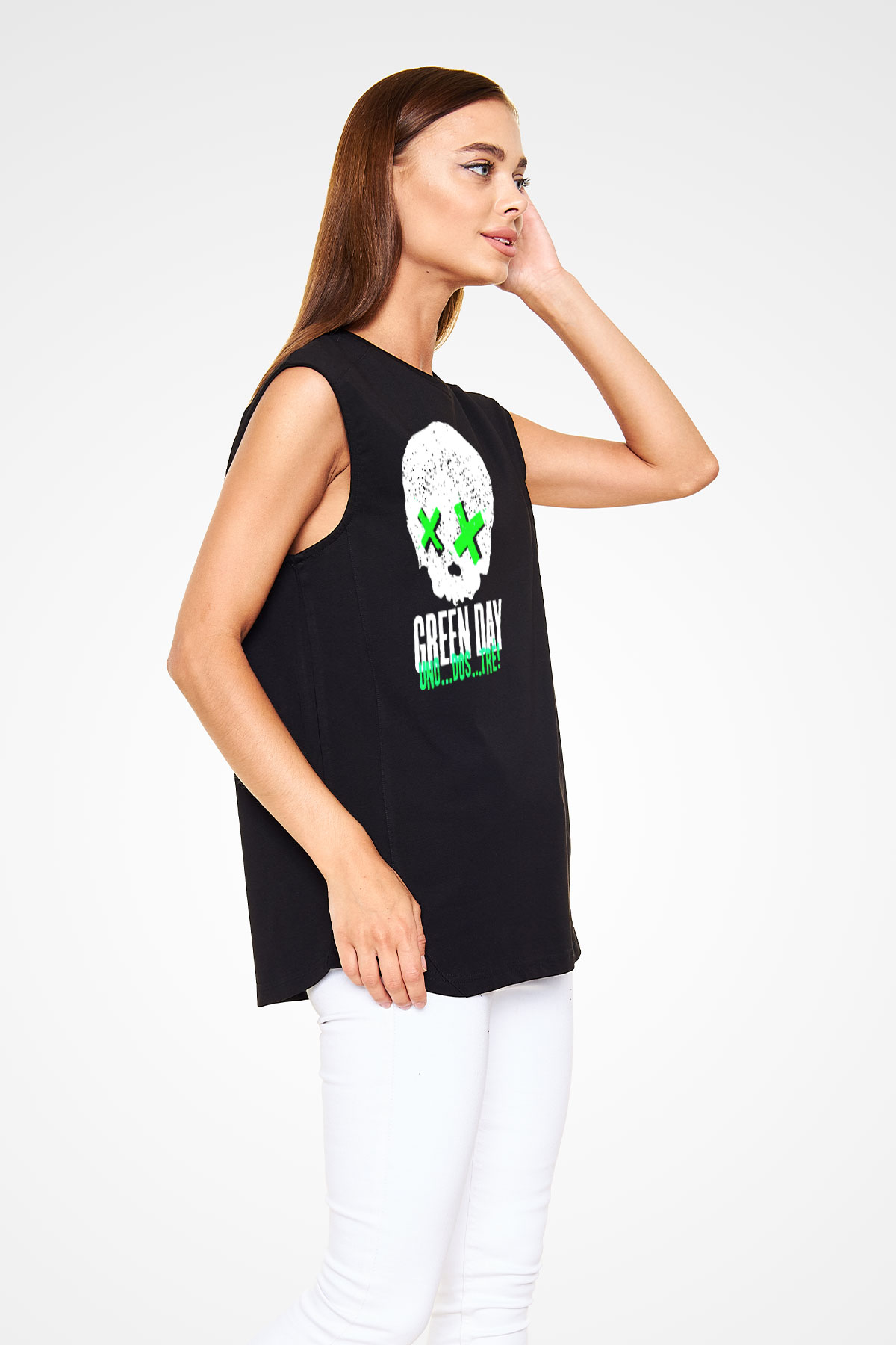 Green Day Siyah Unisex Kolsuz Tişört