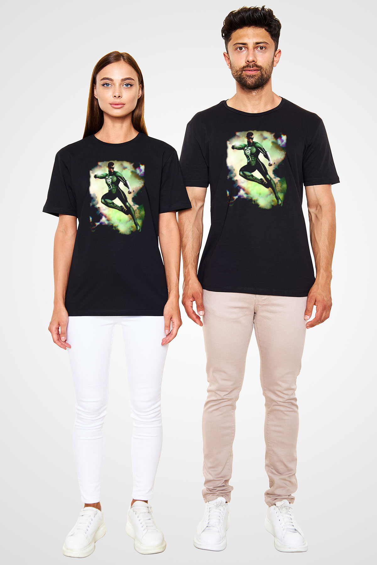 Green Lantern Siyah Unisex Tişört