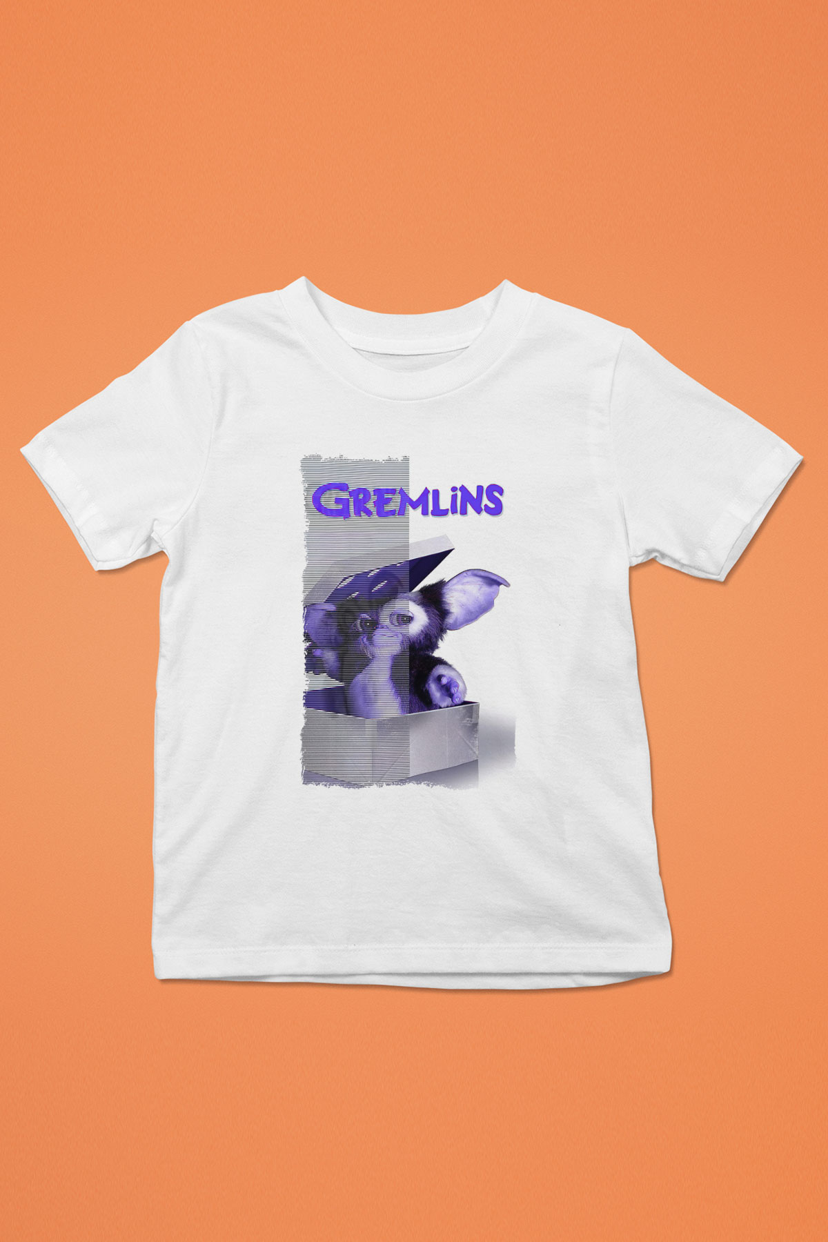 Gremlins Beyaz Unisex Çocuk Tişört